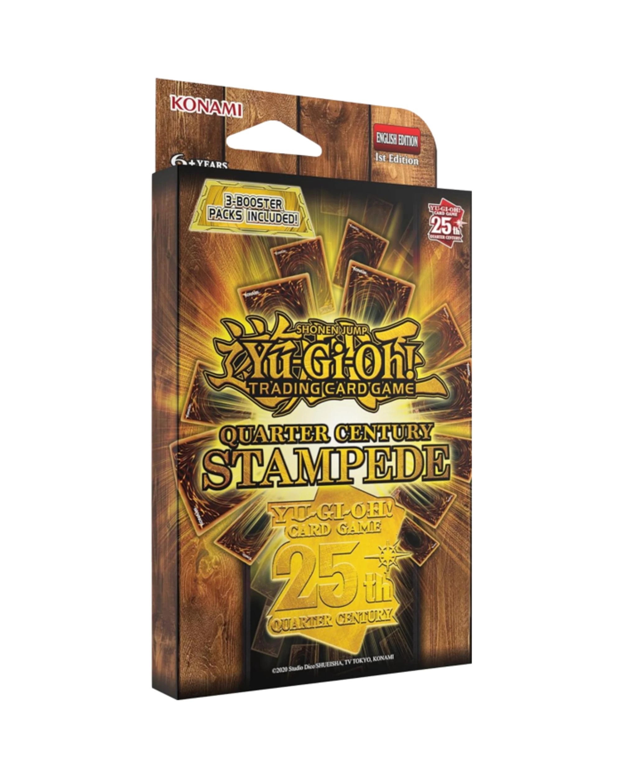 1 Yu-Gi-Oh Quarter Century Stampede Collection 3 Booster Tuckbox, 1 of 1