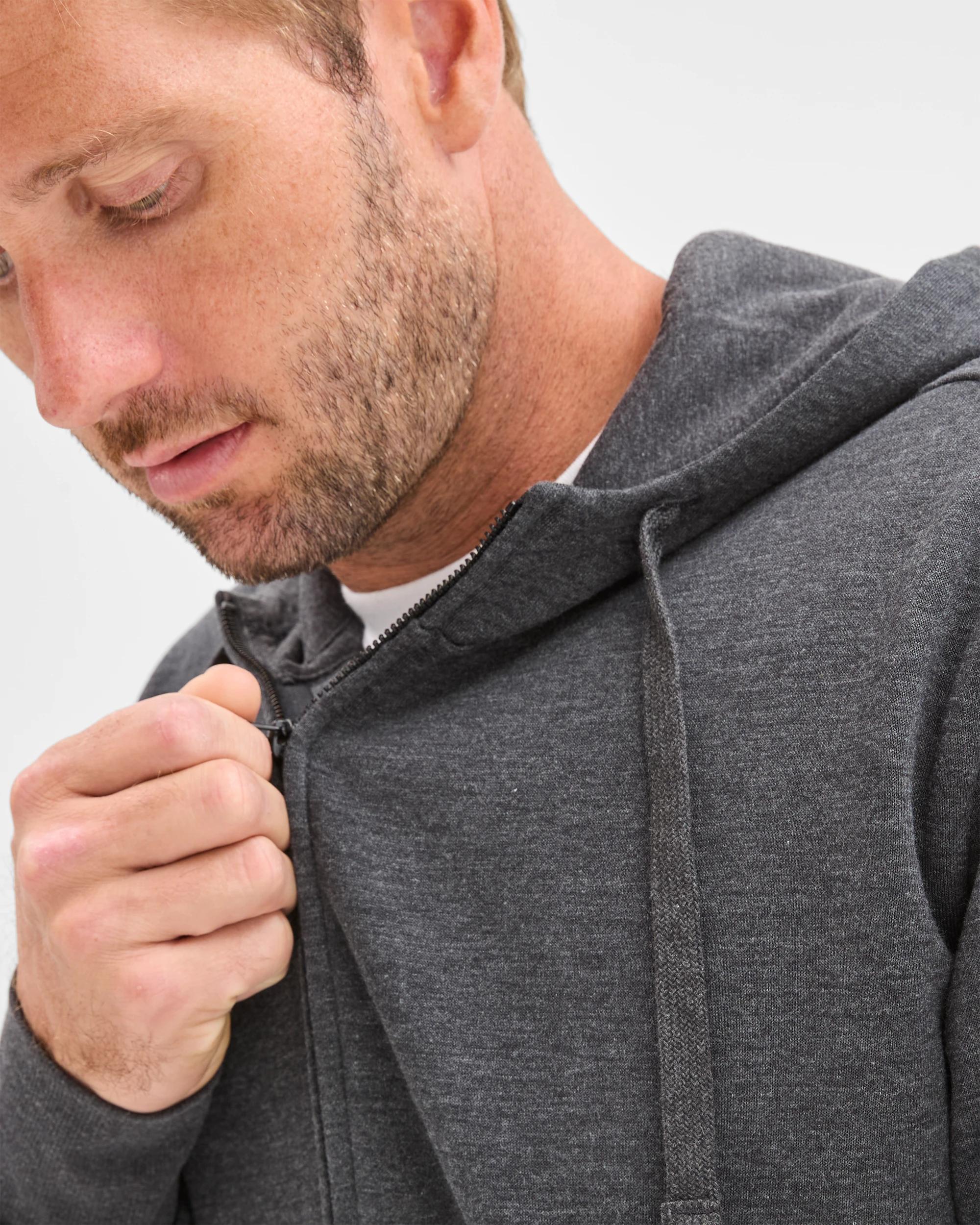 5 Target Man Zip Thru Hoodie CHAR MARLE, 5 of 6