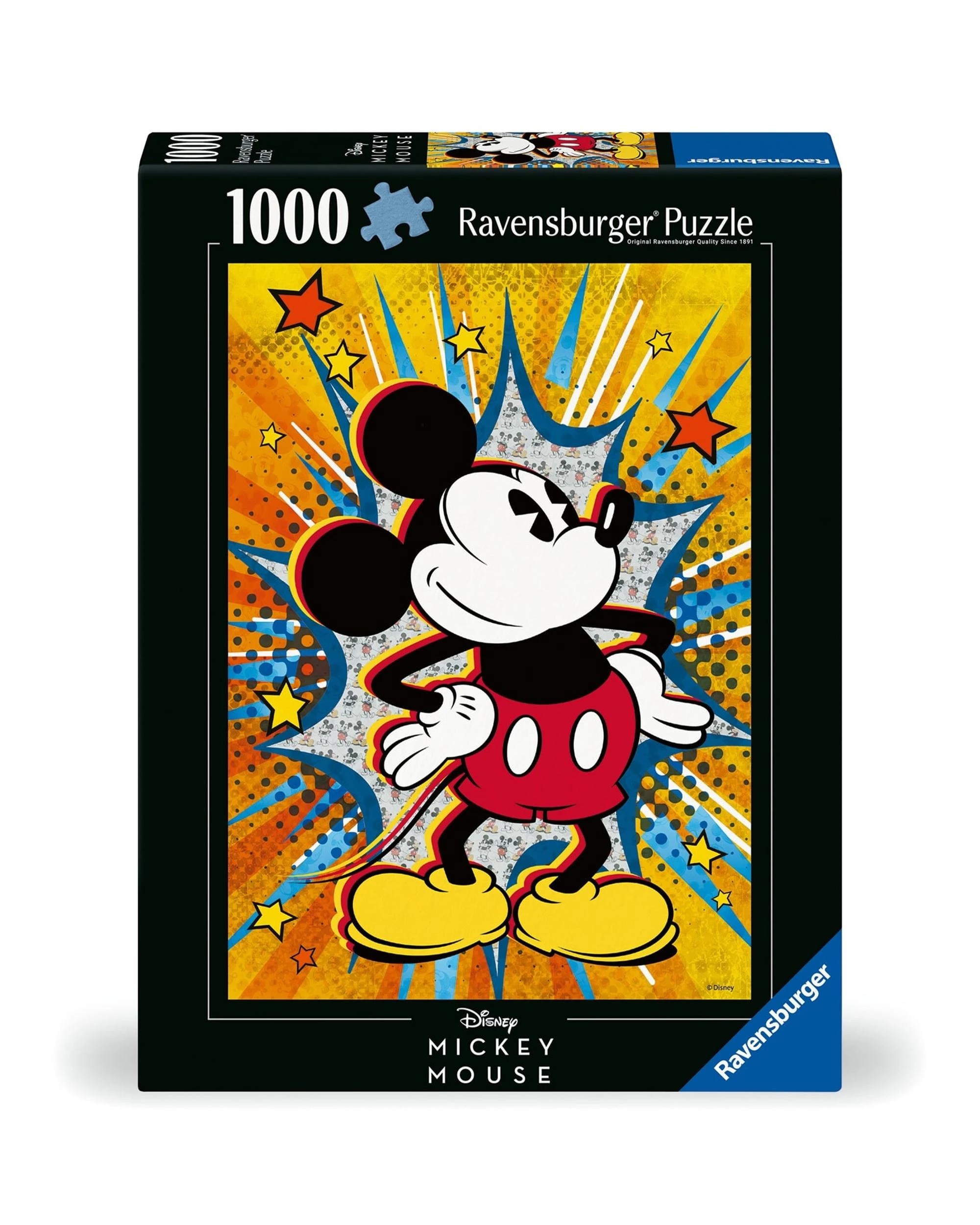 2 Ravensburger Disney Retro Mickey 1000 Piece Puzzle, 2 of 3