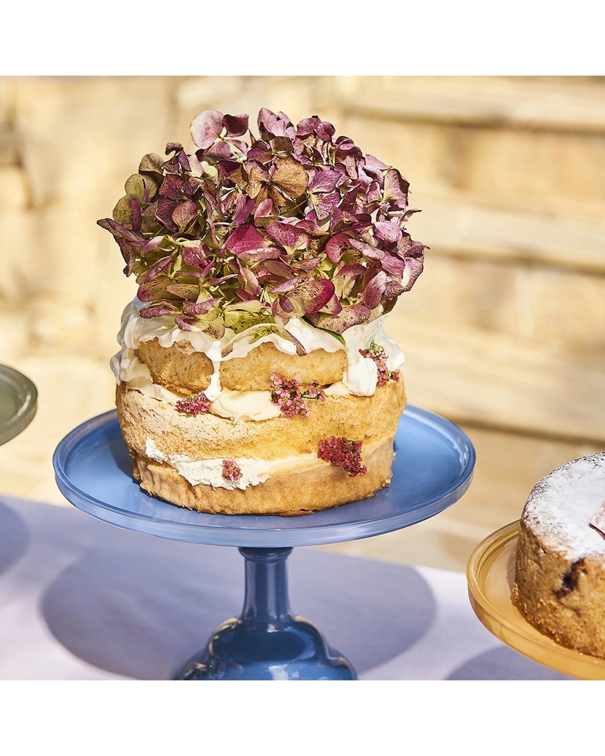 4 Ecology Glass Torte Cake Stand Dessert Display Glass 29x18cm Storm - Blue, 4 of 4