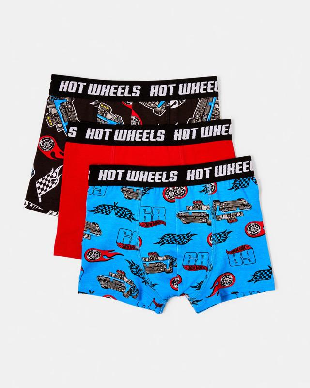 3 Pack Hot Wheels License Tr