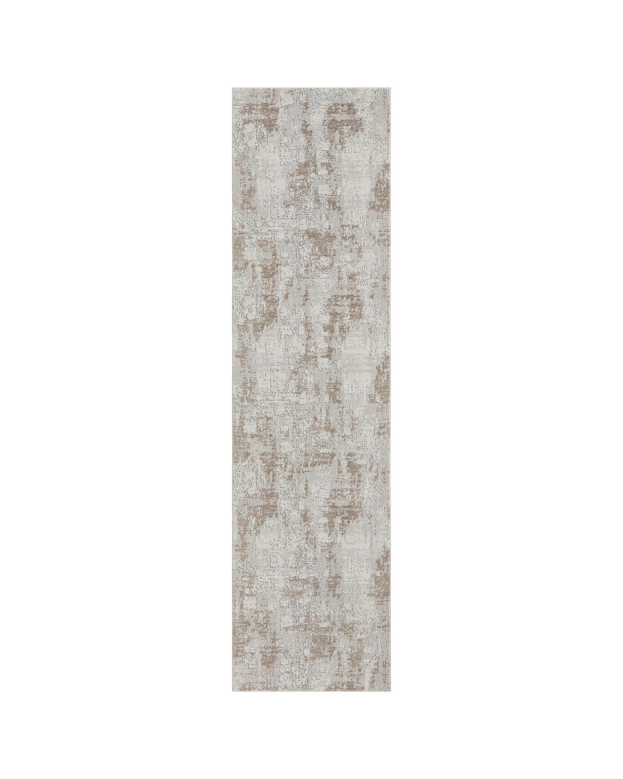1 La Grace Home Adriano Soft Pile Premium Runner - 80x300cm - Stone, 1 of 10