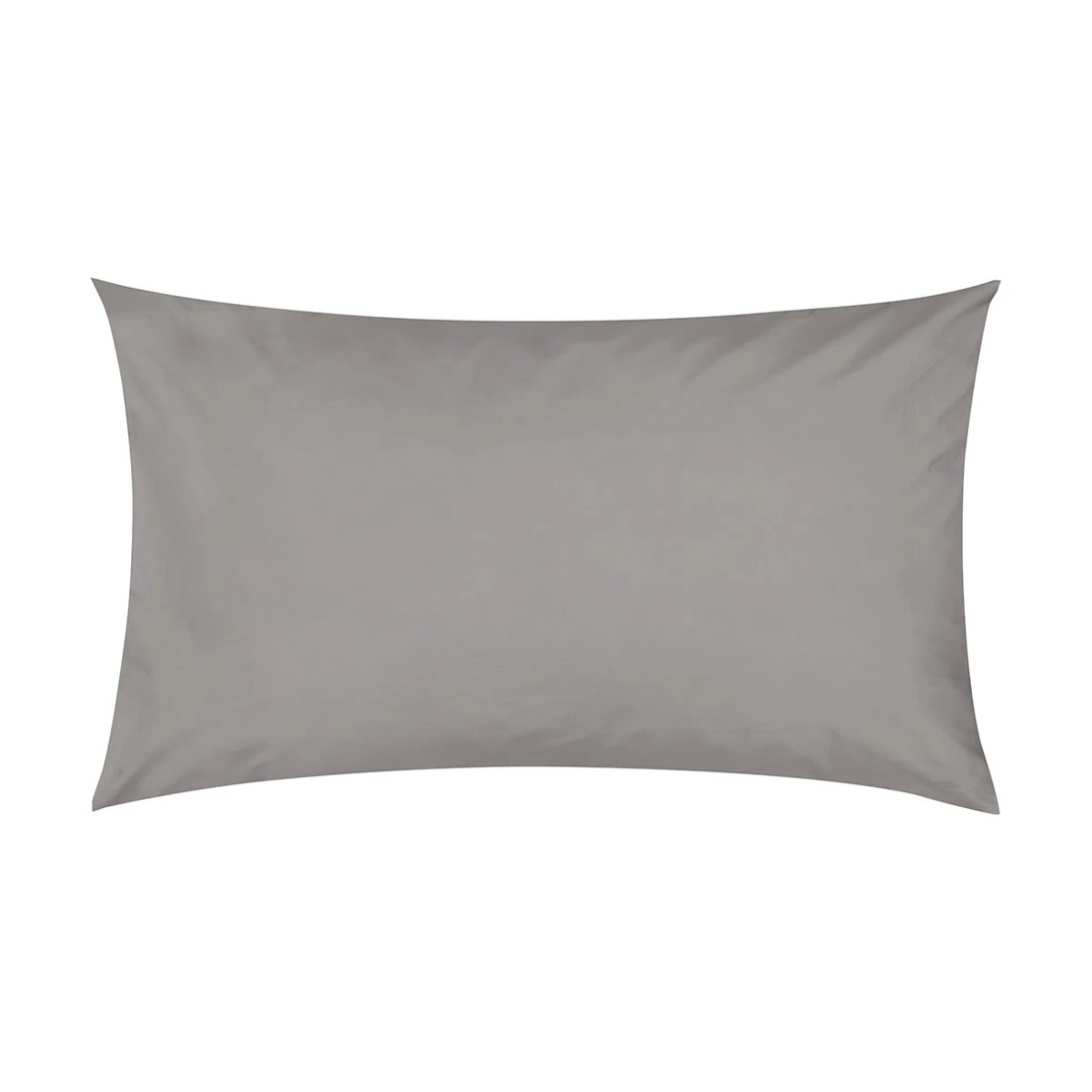 1 250 Thread Count Cotton Rich Standard Pillowcase - Grey, 1 of 5
