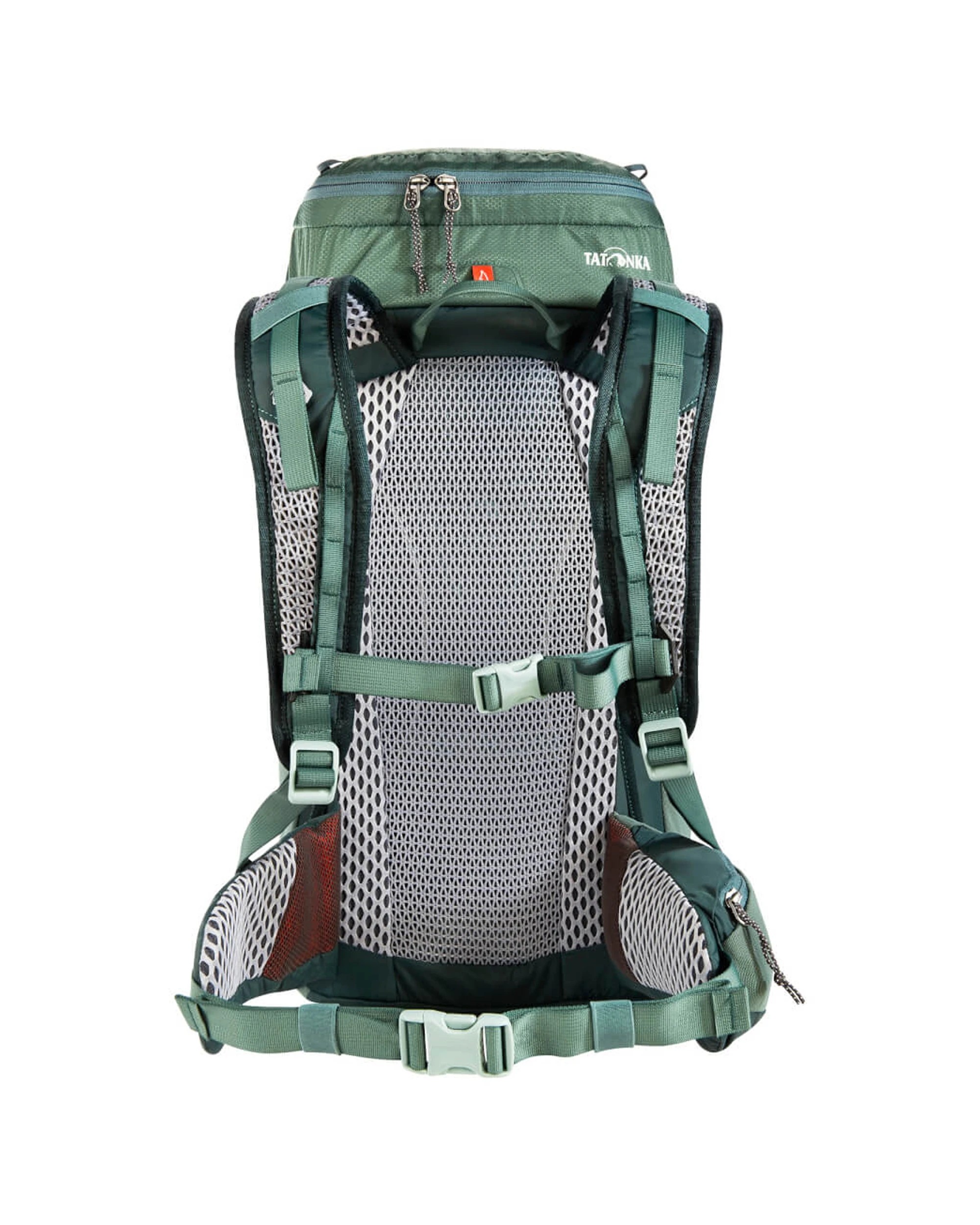 4 Tatonka Nylon Hike Pack 32L Outdoor Travel Backpack Ventilated Rain Cover - Green, 4 of 4