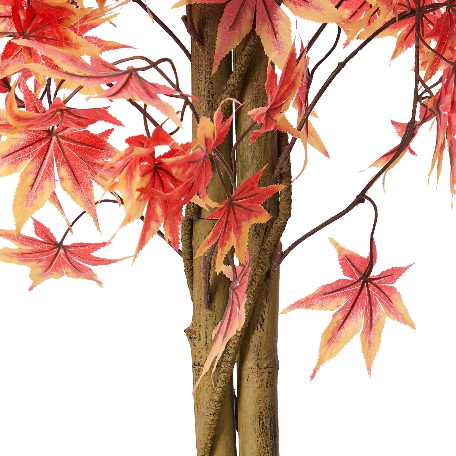 8 Livsip 2 Pack Artificial Red Maple Tree 180cm Potted Faux Plant Home Decor, 8 of 9