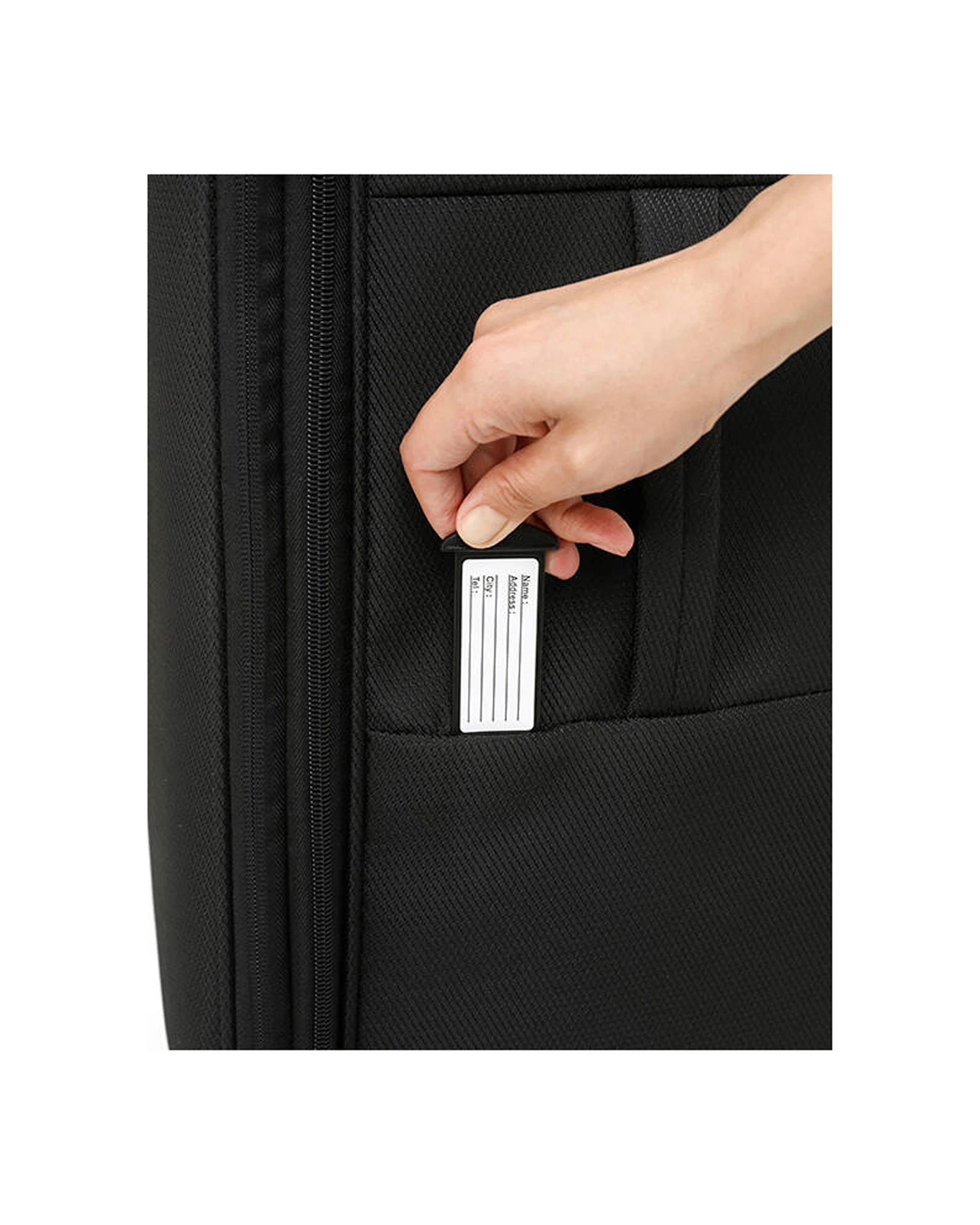 5 Tosca 3Pc So-Lite 2-Wheel Suitcase Travelling Luggage Trolley Set - Black, 5 of 6