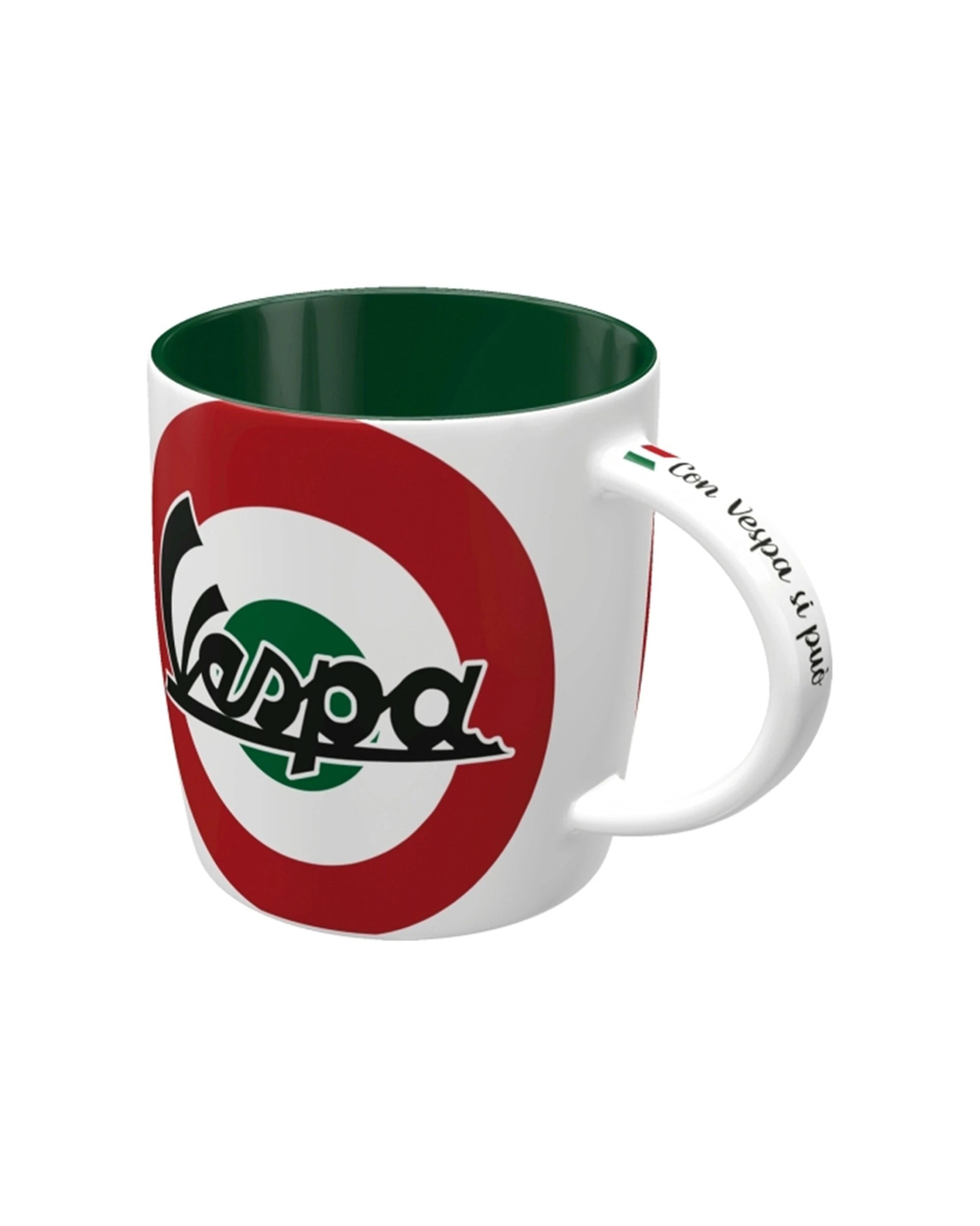 2 Nostalgic-Art Ceramic Mug 330ml Mug - Classic Italian Vespa Scooter - Multi, 2 of 4