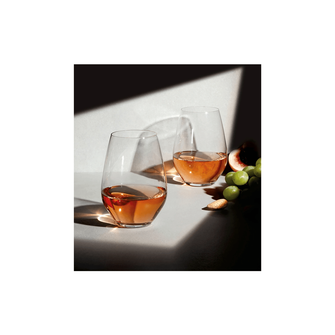 4 Krosno Harmony Collection 6 Piece Stemless Wine Glasses 400ml With Gift Box
 - Plain, 4 of 6