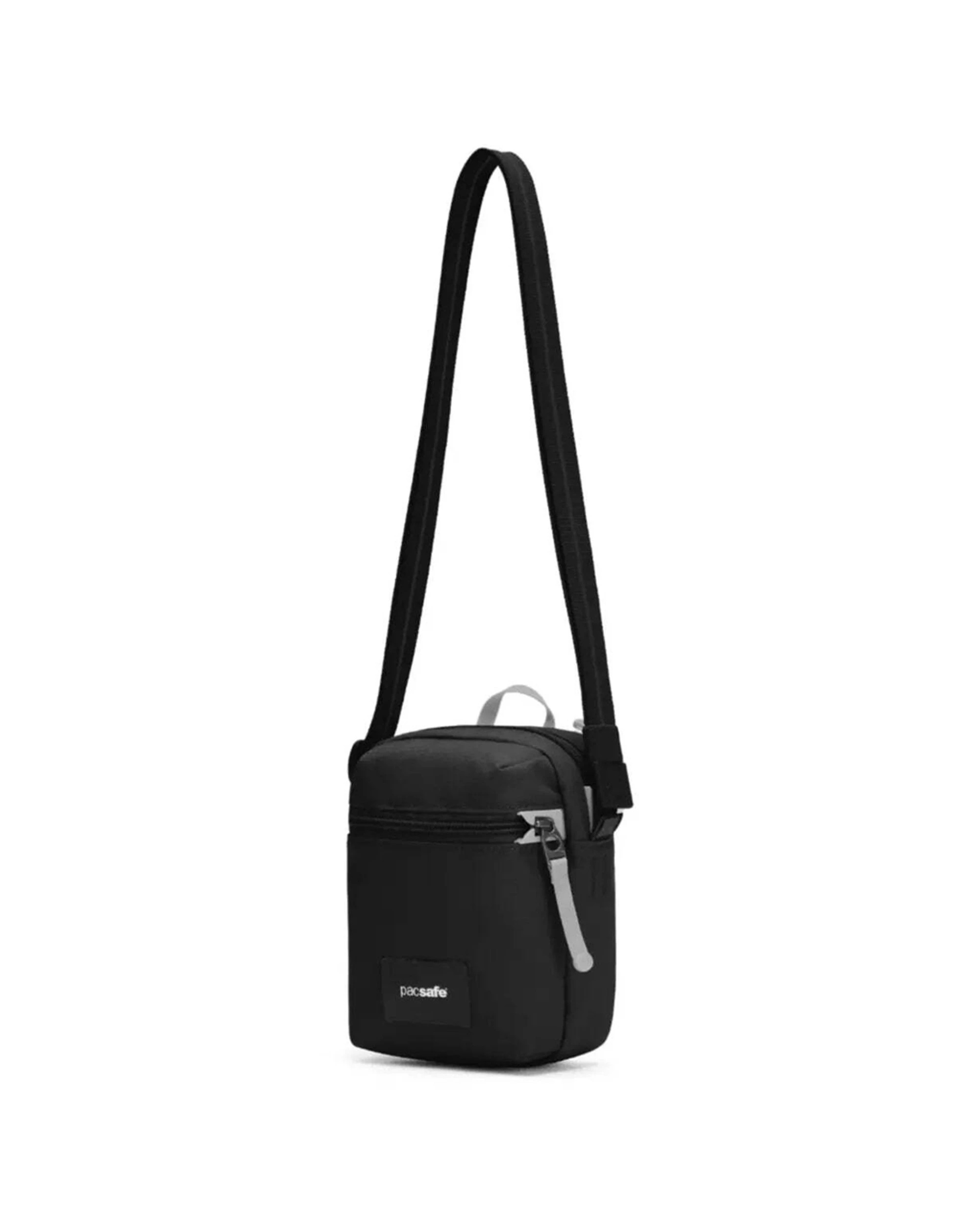 4 Pacsafe Go Anti-Theft Micro Crossbody Bag RFIDsafe Pockets Cut-Resistant Jet - Black, 4 of 8