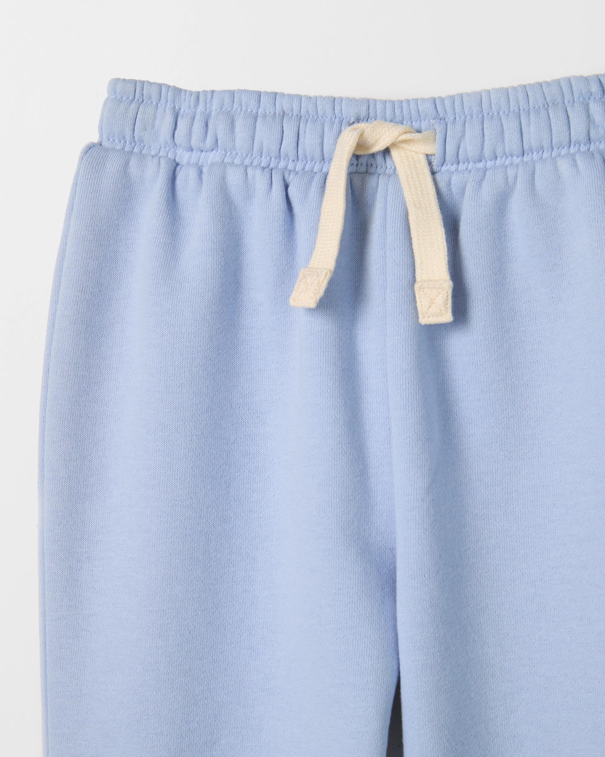 4 Target Baby Australian Cotton Blend Plain Trackpants BRUNNERA BLUE, 4 of 4