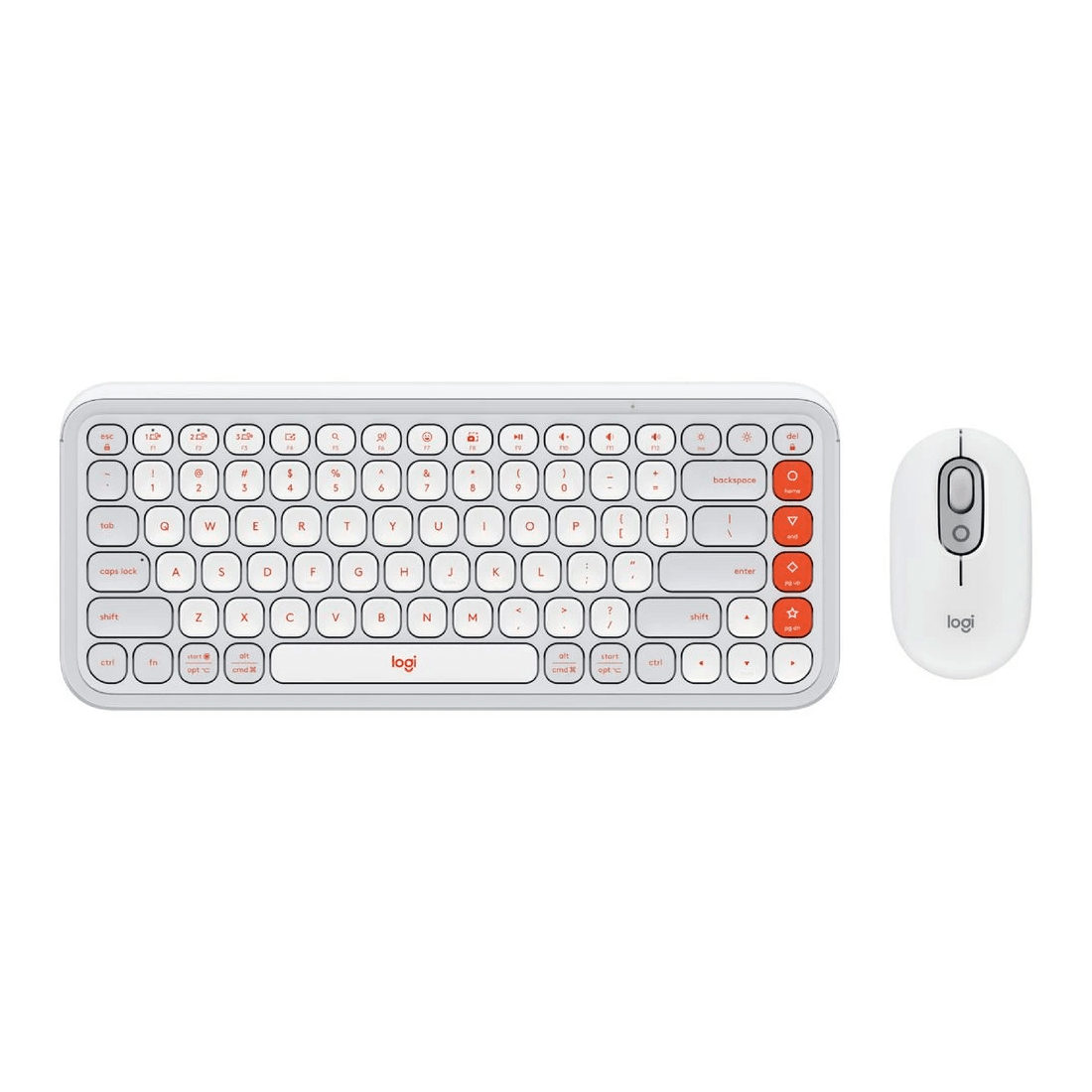 1 Logitech POP Icon Keyboard and Mouse Combo Off White, 1 of 10