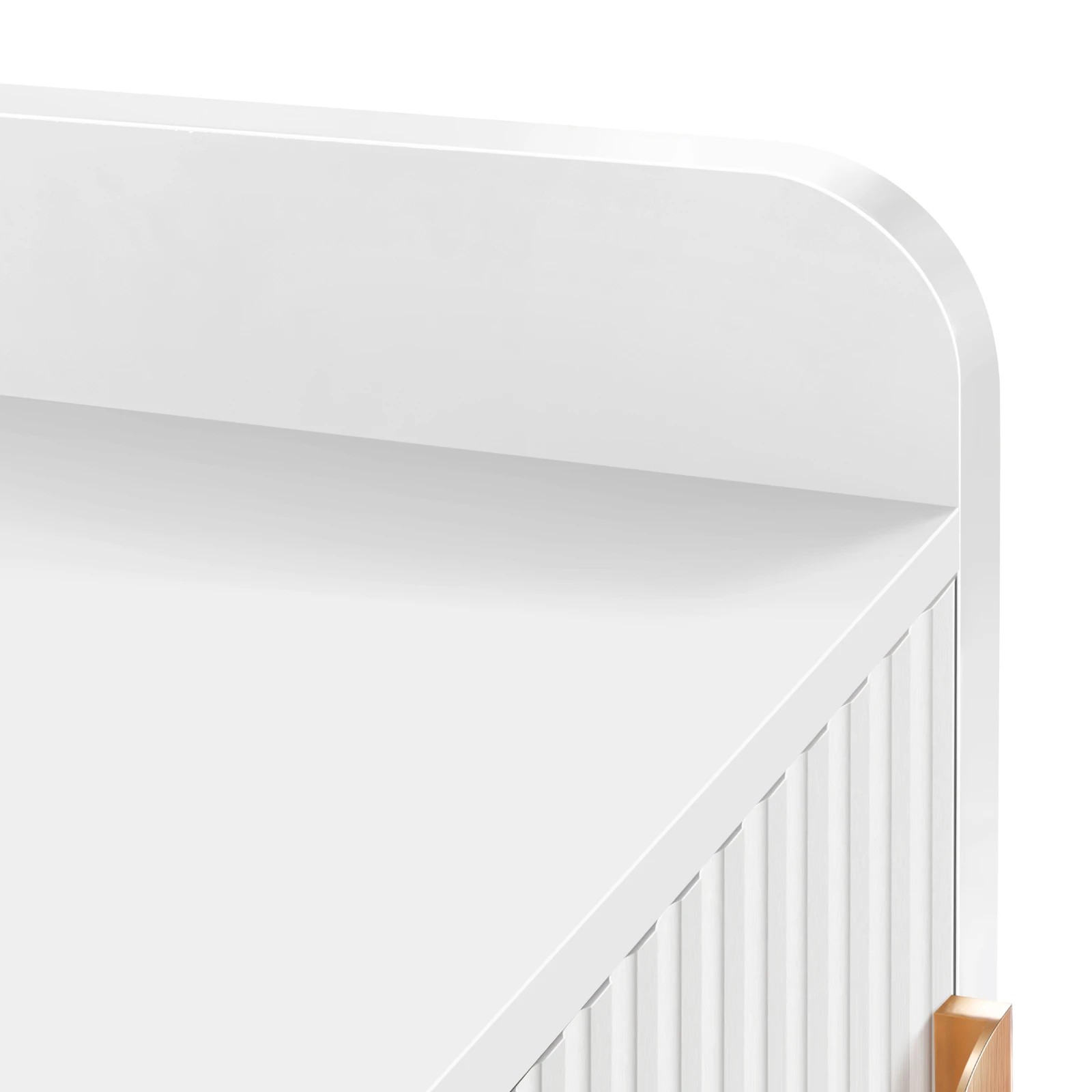 7 Alfordson 2x Bedside Table Cabinet Nightstand Side Storage - White, 7 of 10