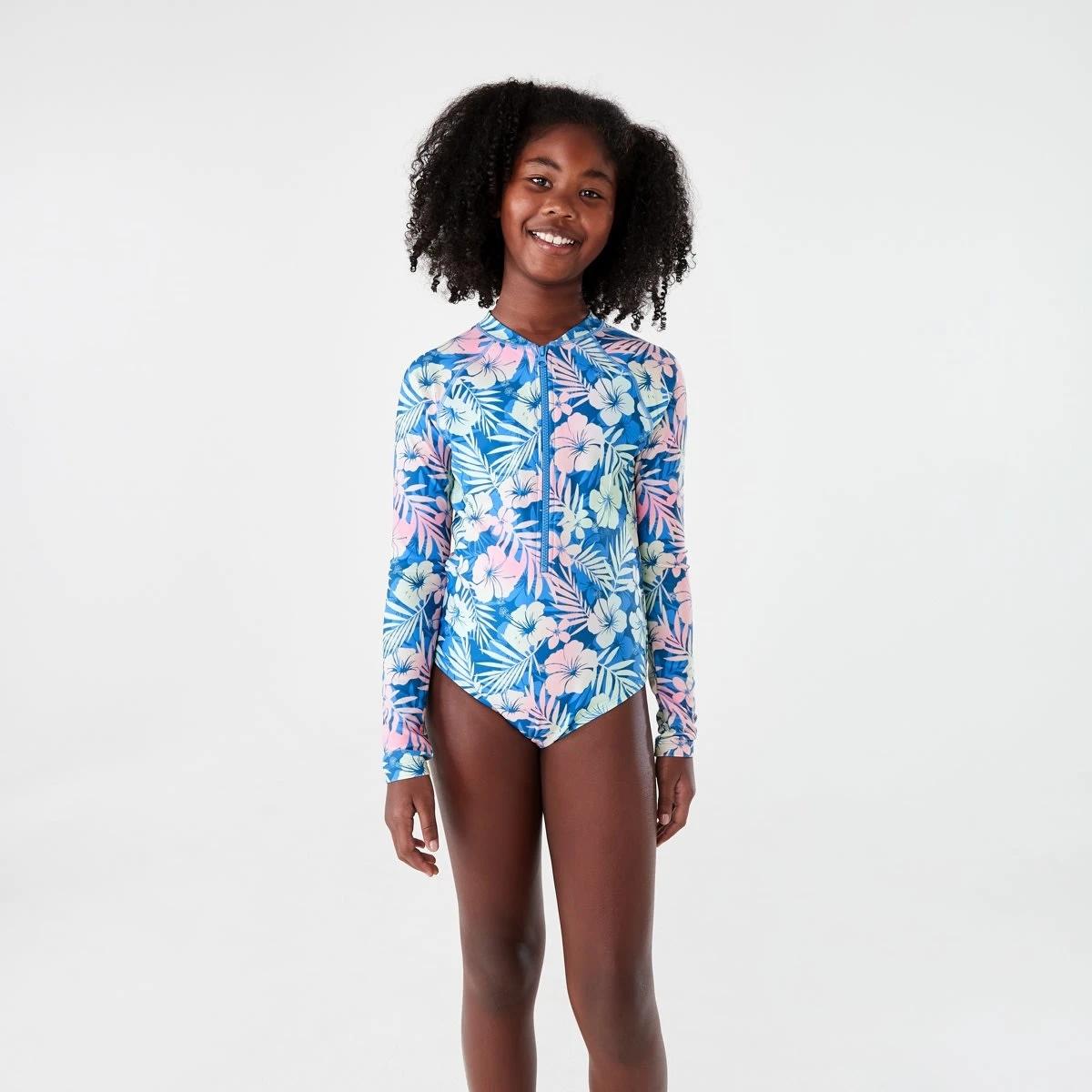 1 Long Sleeve Swimsuit OMBRE TROPICAL LUSH MULTI, 1 of 7