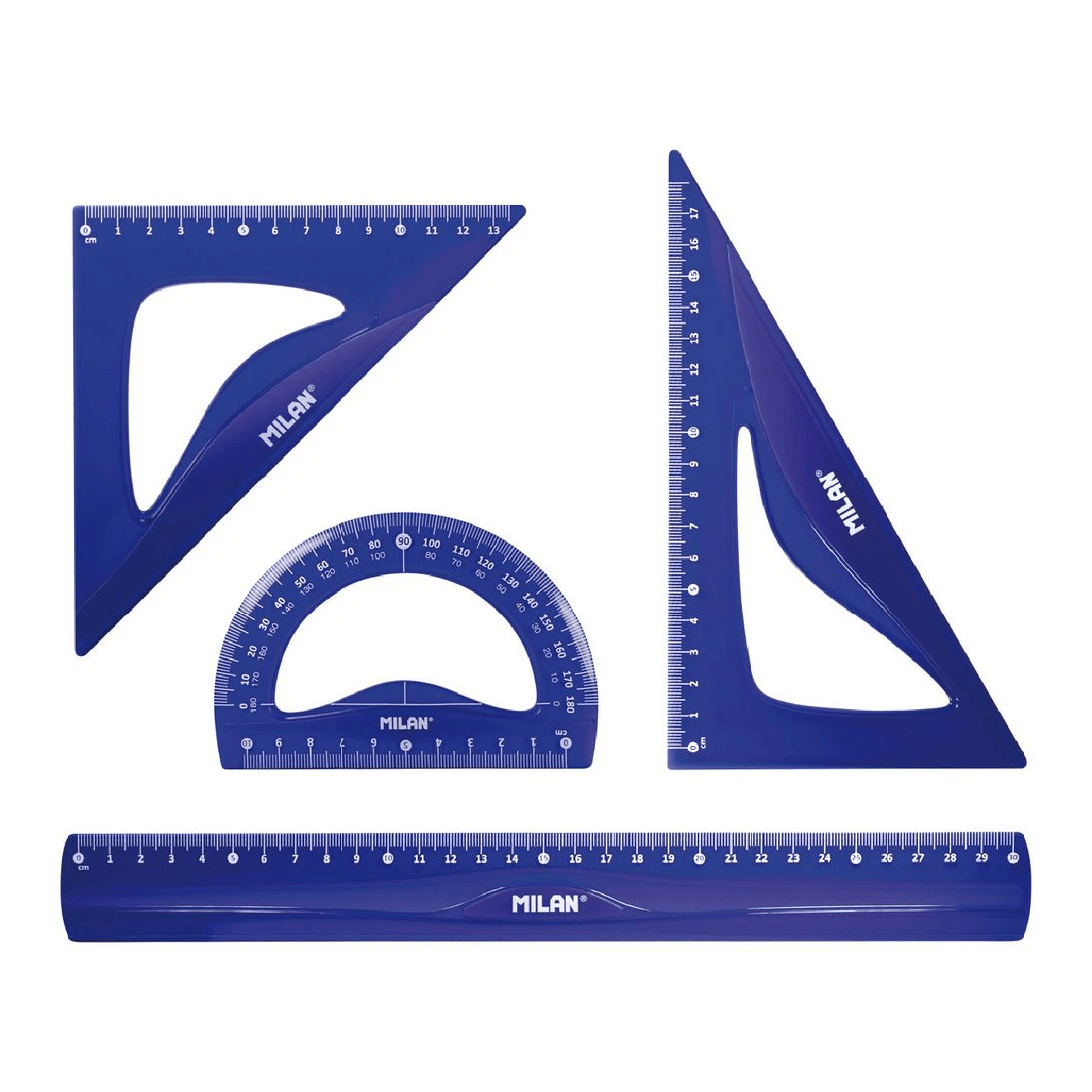 1 Milan Geometry Set Blue, 1 of 6