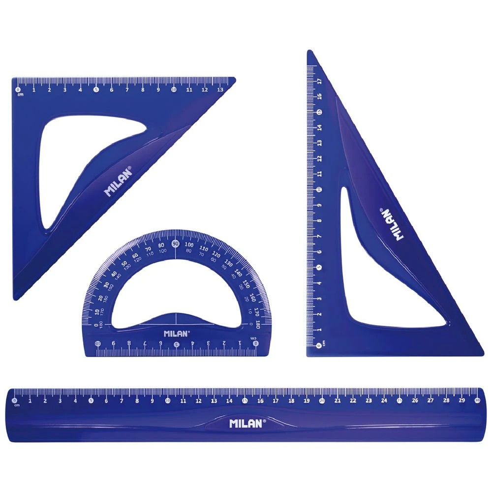 1 Milan Geometry Set Blue, 1 of 6