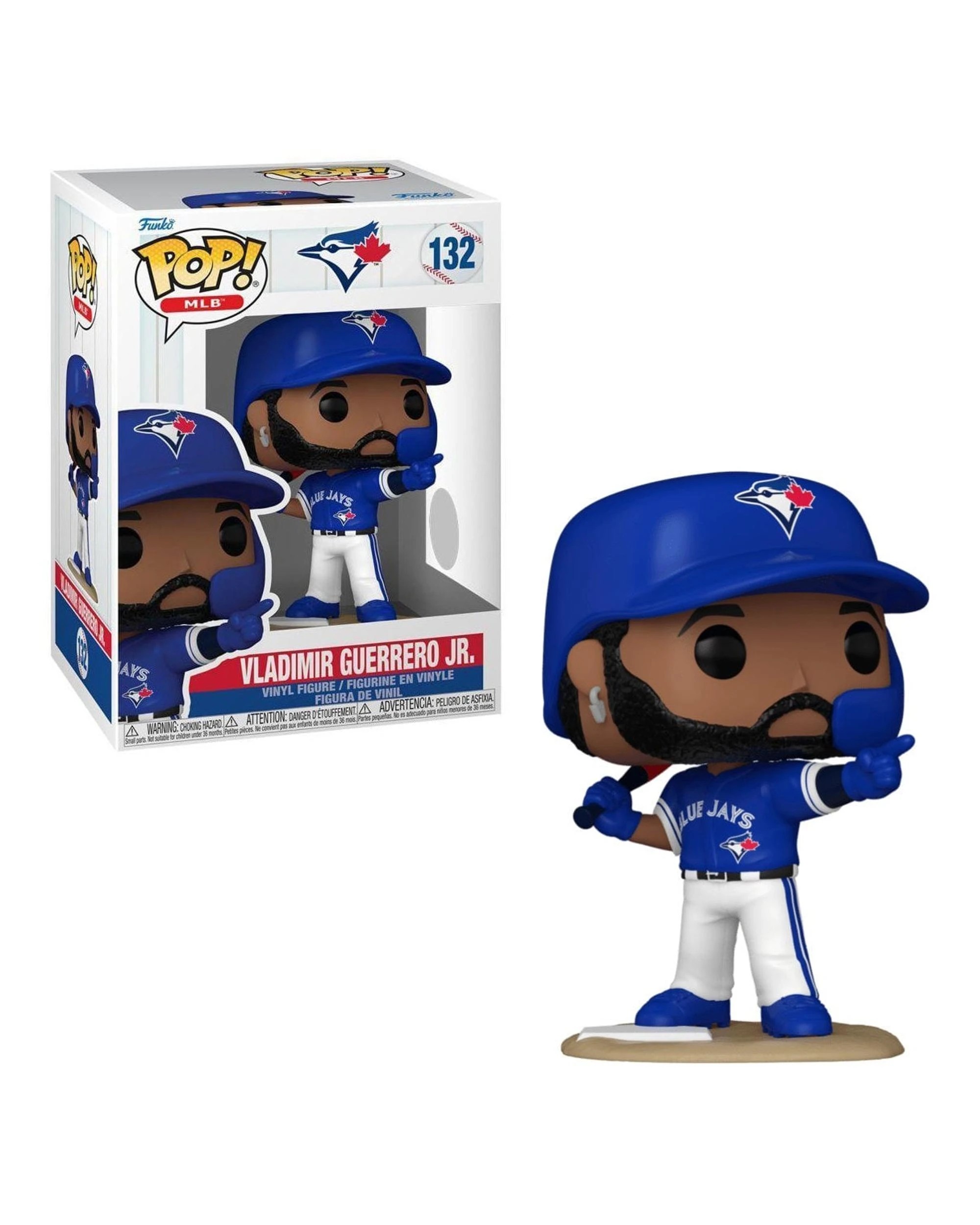 1 MLB Blue Jays Vladimir Guerrero Jr Funko POP! Vinyl, 1 of 3