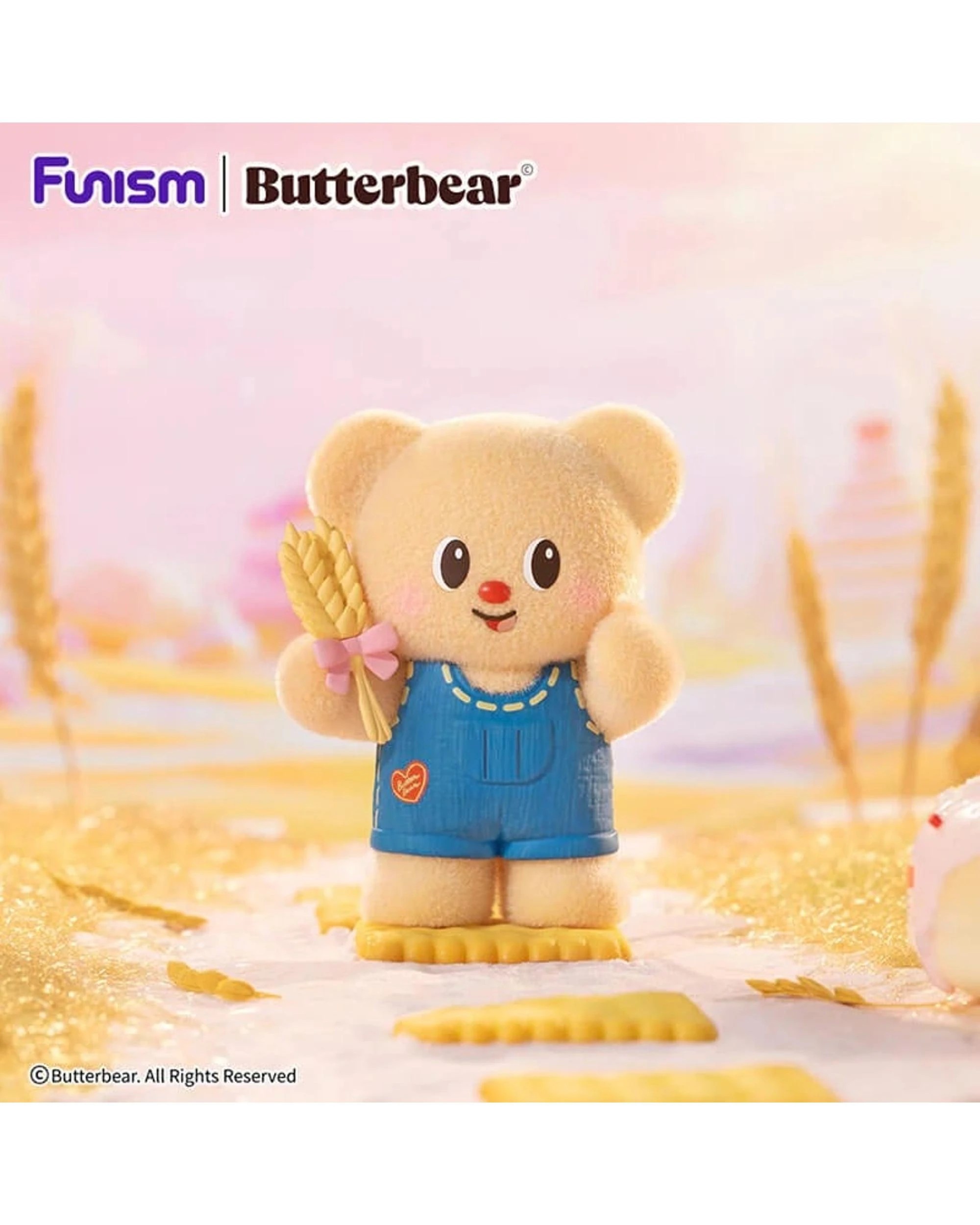 3 Funism Butterbear My Buttery Bakery Series Figures Blind Box, 3 of 10