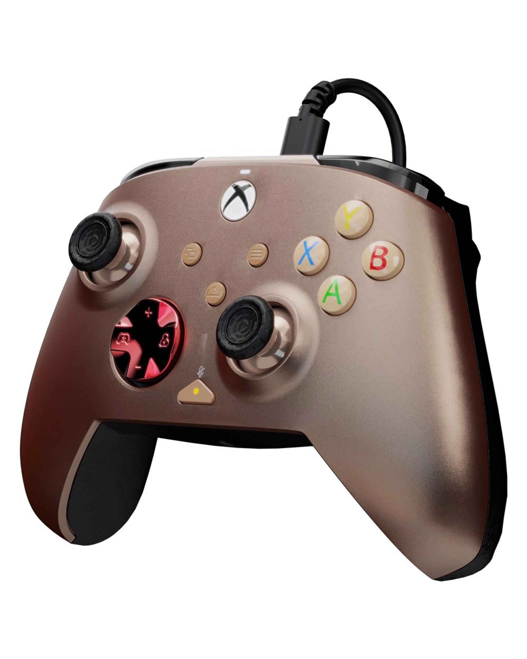 5 PDP - Rematch Advanced Wired Controller for Xbox - Nubia Bronze - Brown, 5 of 5