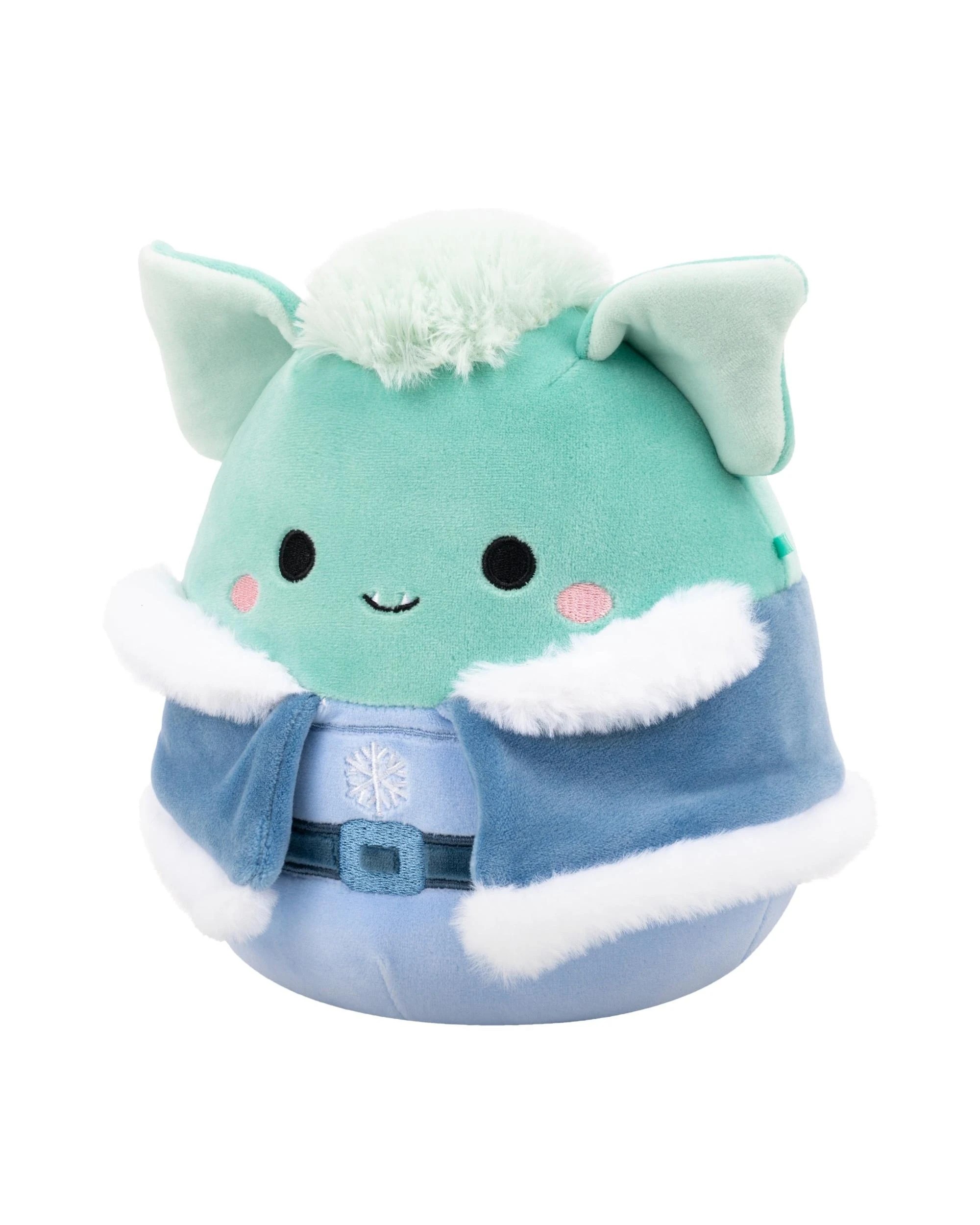 5 Squishmallows Christmas Troye the Troll with Winter Coat 7.5 inch Plush, 5 of 6