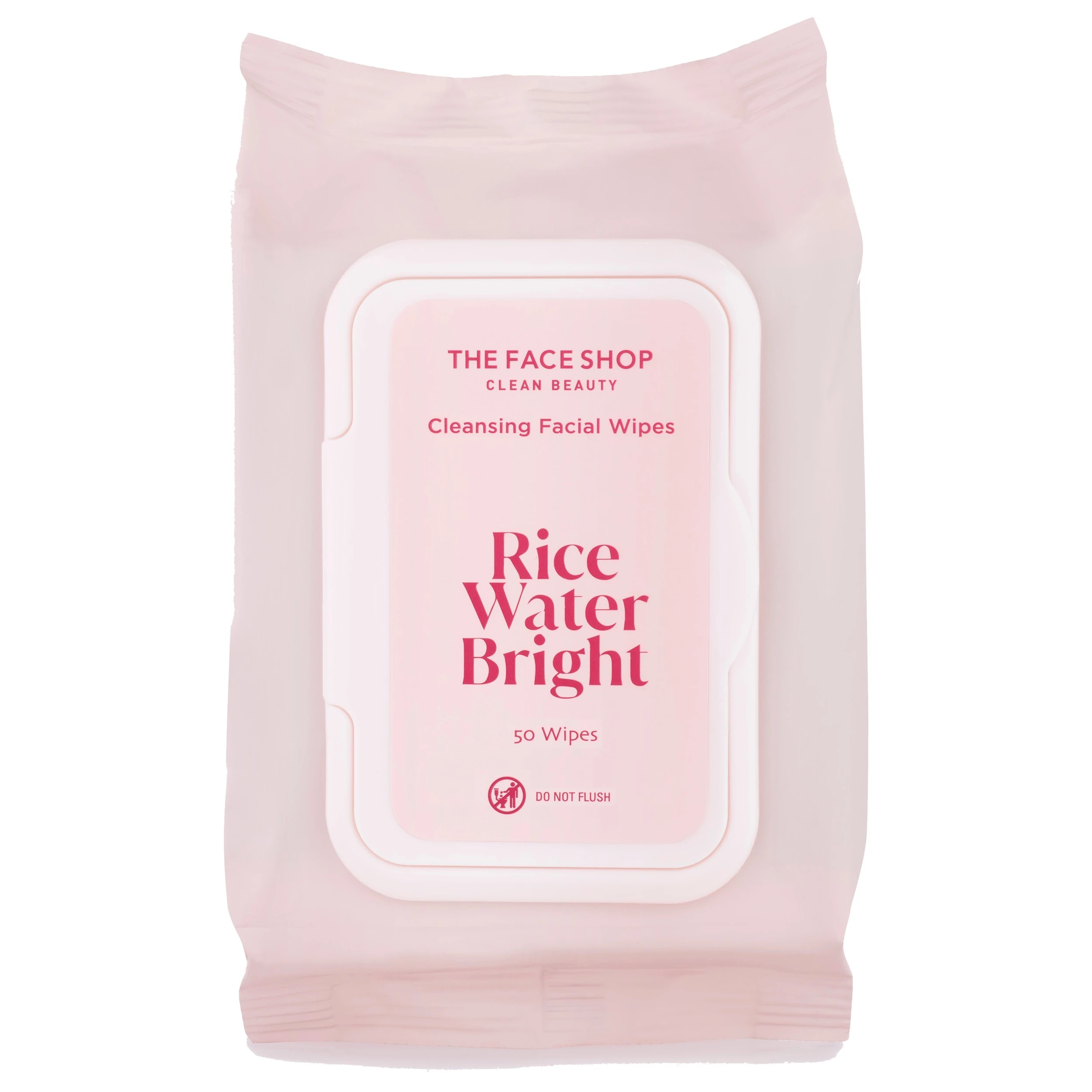 1 50 Pack The Face Shop Rice Water Bright Cleansing Wipes, 1 of 10