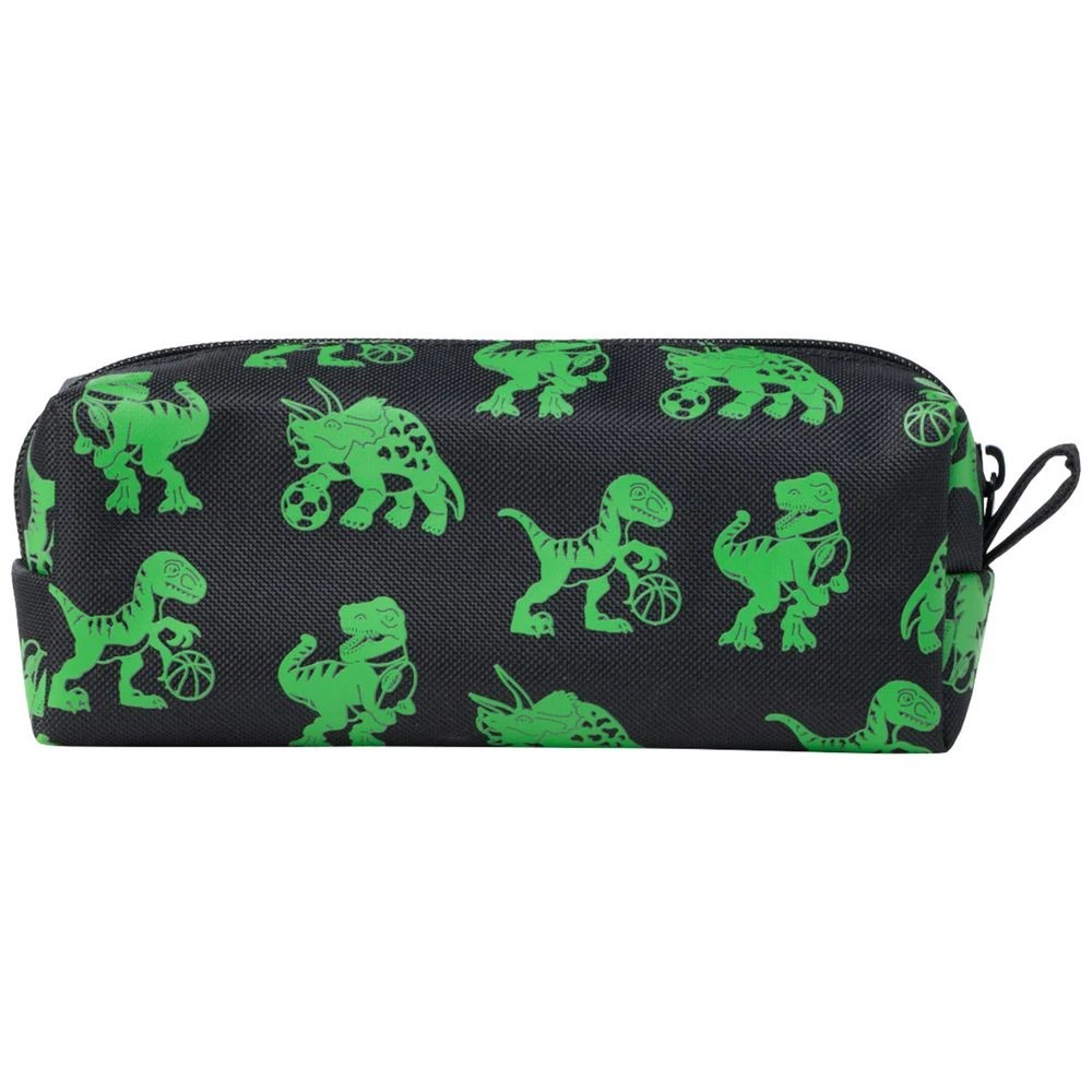 1 Studymate Single Zip Pencil Case Dino, 1 of 3