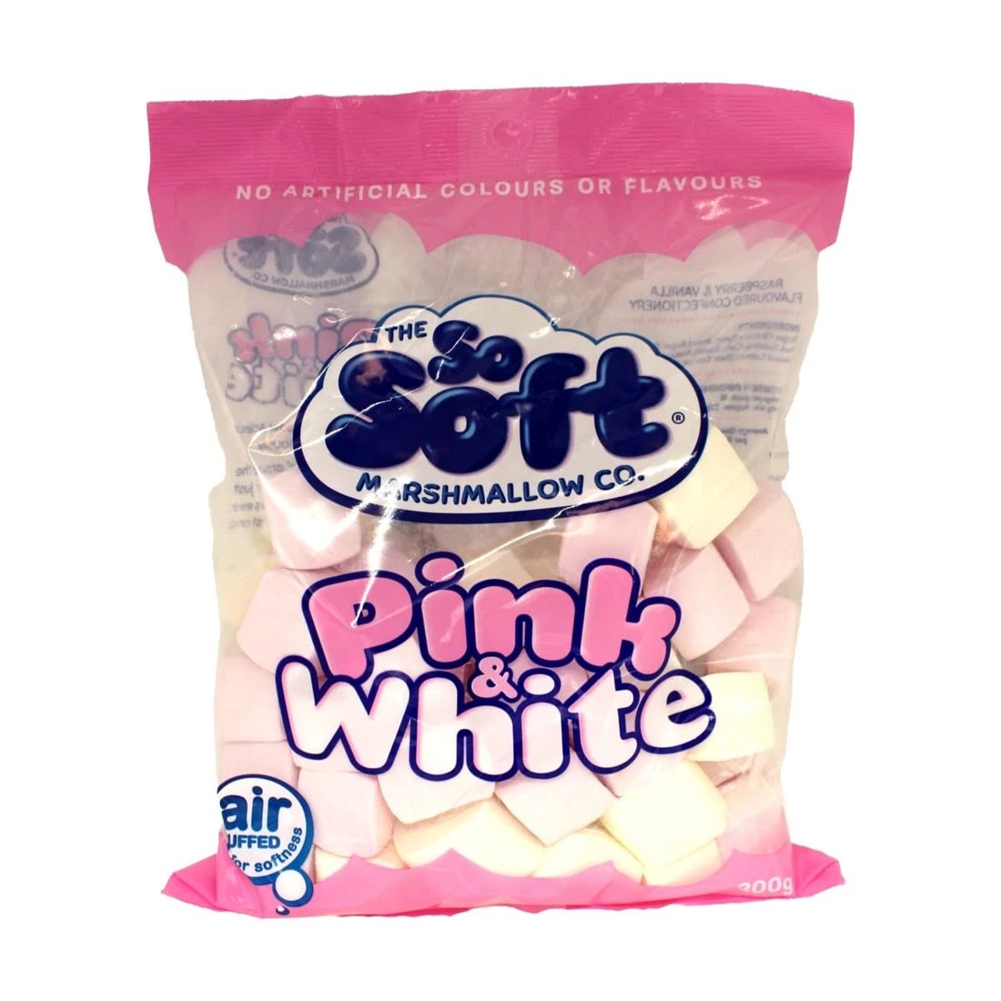 2 The So Soft Marshmallow Co. Pink & White 300g, 2 of 3