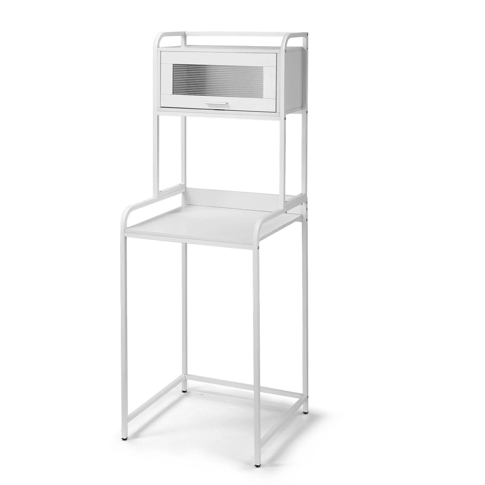 5 LUXSUITE Toilet Shelf Freestanding Organiser Storage Cabinet, 5 of 10