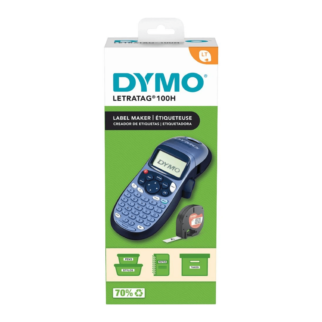 1 DYMO LetraTag 100H Handheld Label Maker Blue, 1 of 7