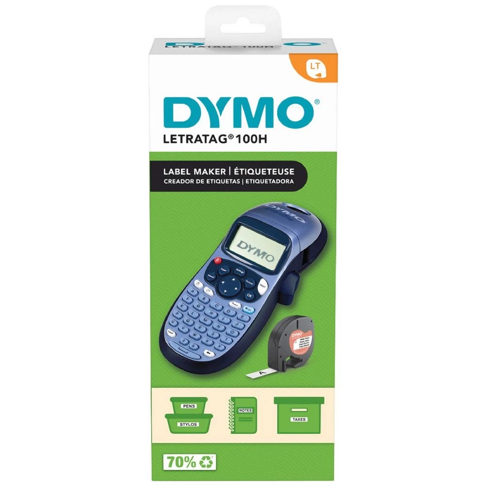 1 DYMO LetraTag 100H Handheld Label Maker Blue, 1 of 7