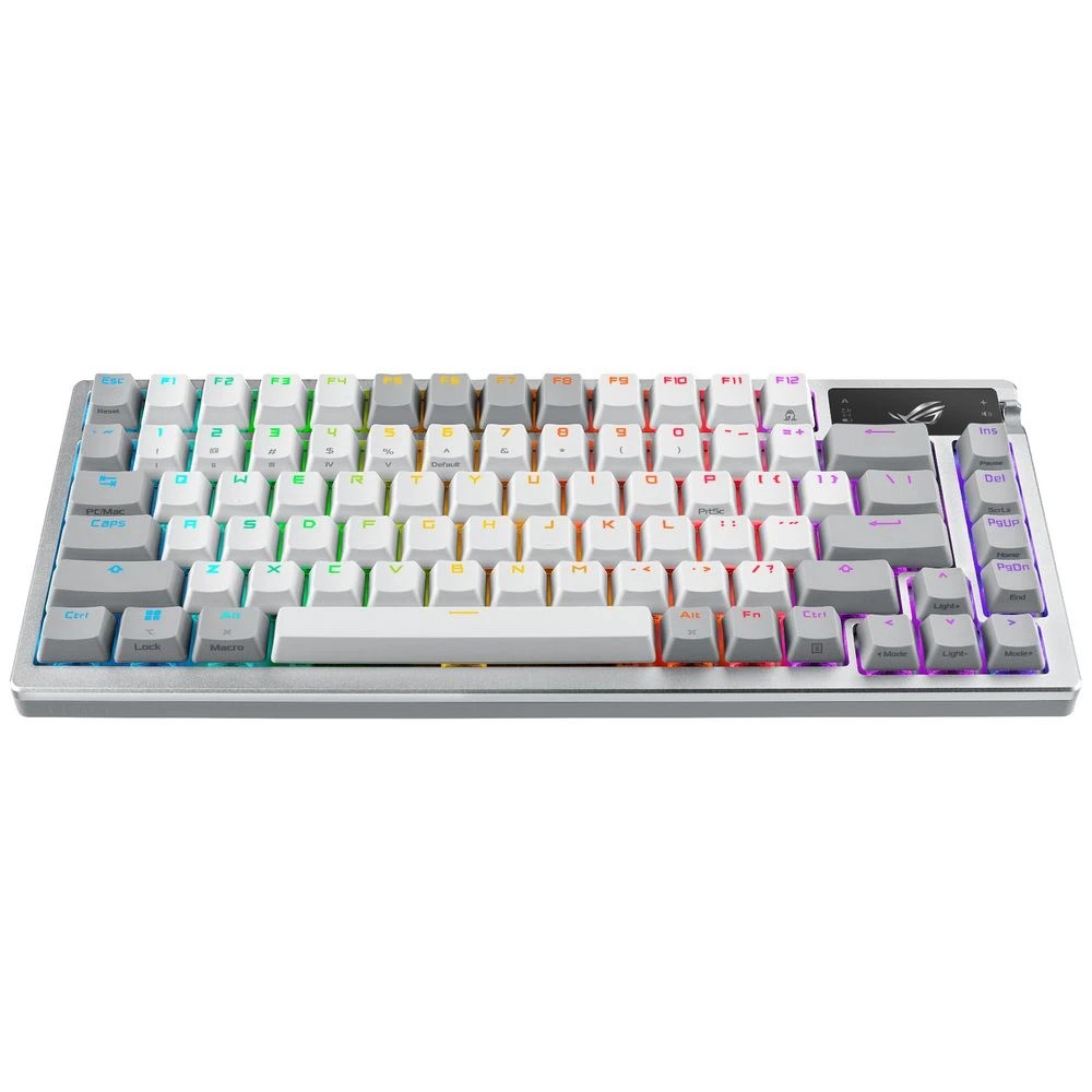2 ASUS ROG Azoth Wireless Gaming Keyboard NX Snow Switch White, 2 of 10