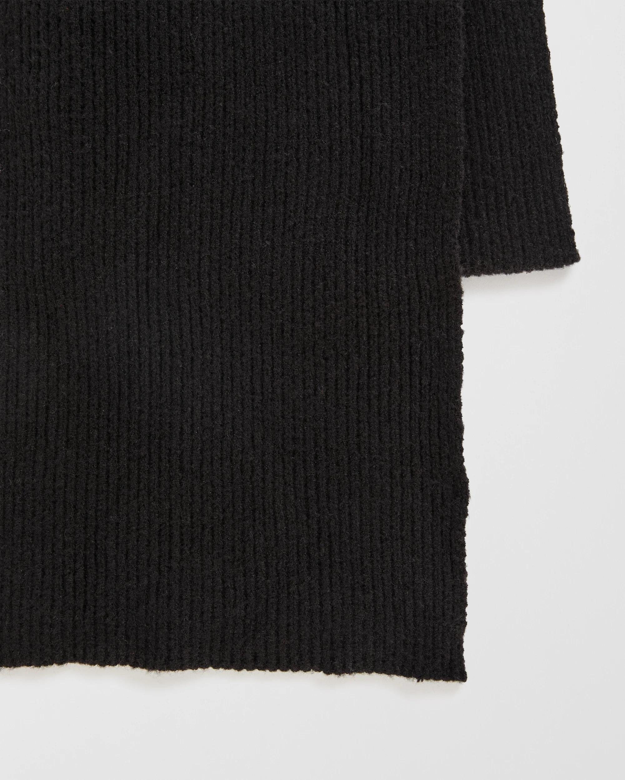 2 Target Man Essential Knitted Scarf BLACK, 2 of 2