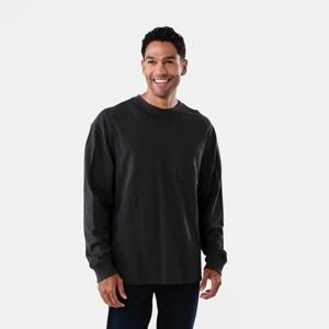 Long Sleeve Oversized Textured T-shirt
