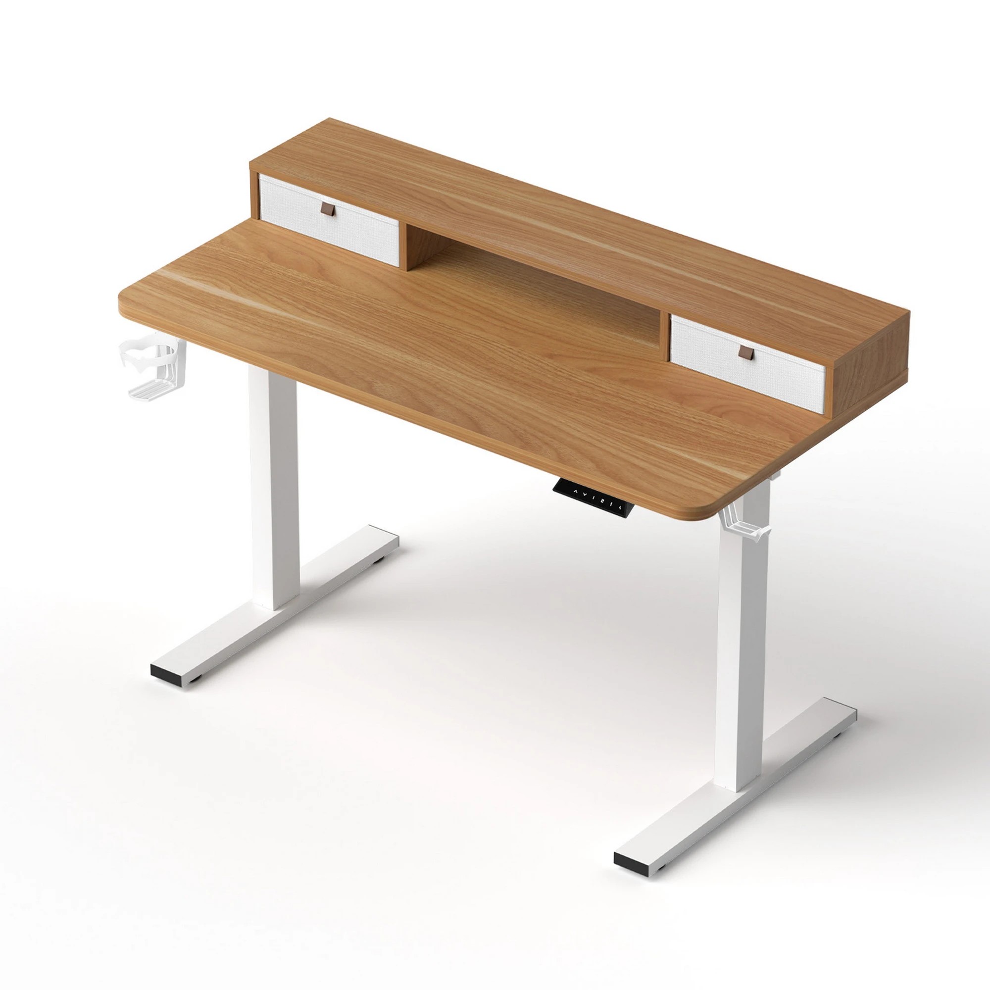 1 Artiss Electric Standing Desk Height Adjustable Sit Stand Desk Home Office - Multi, 1 of 8