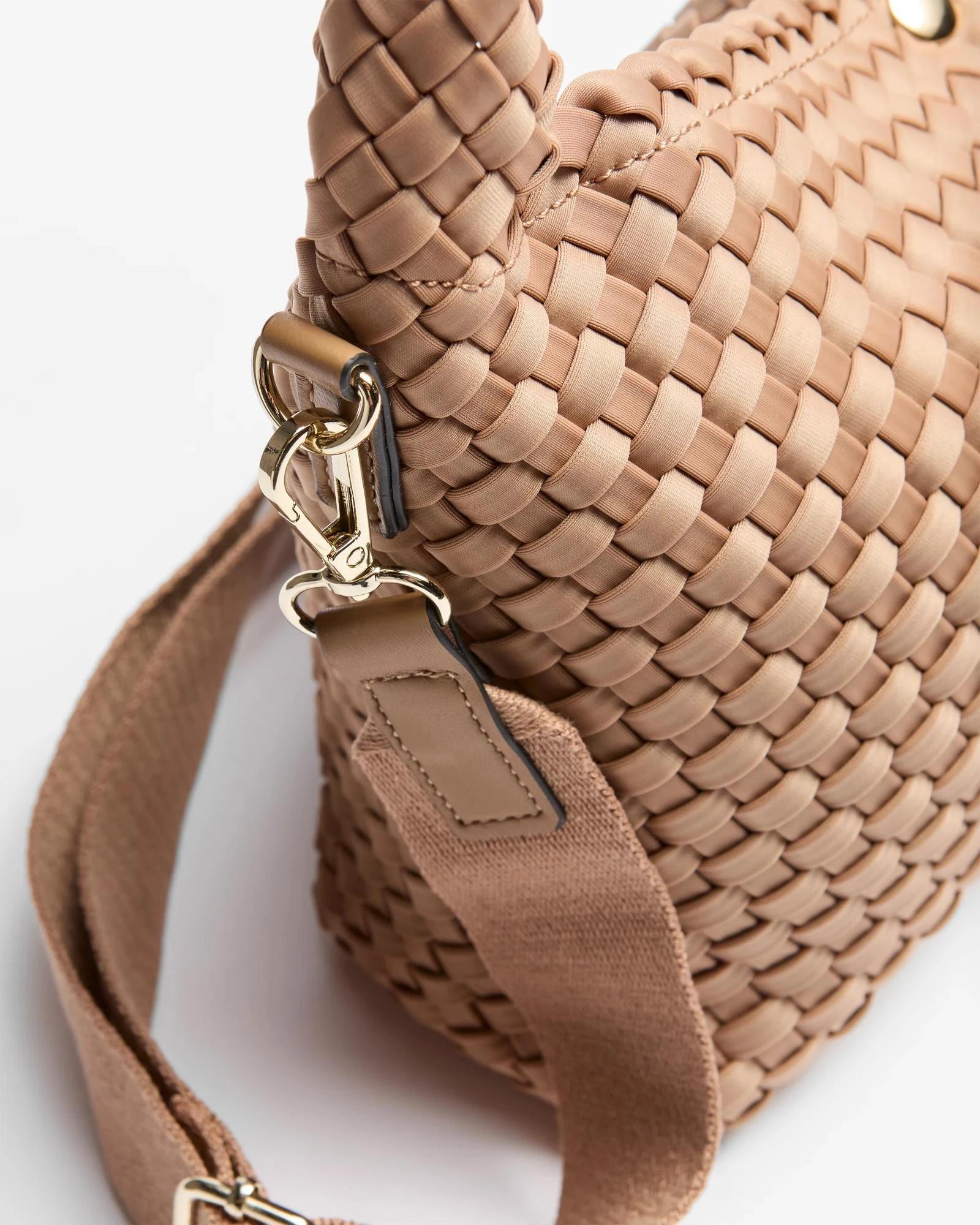 2 Target Weave Detail Shoulder Bag MINK, 2 of 2