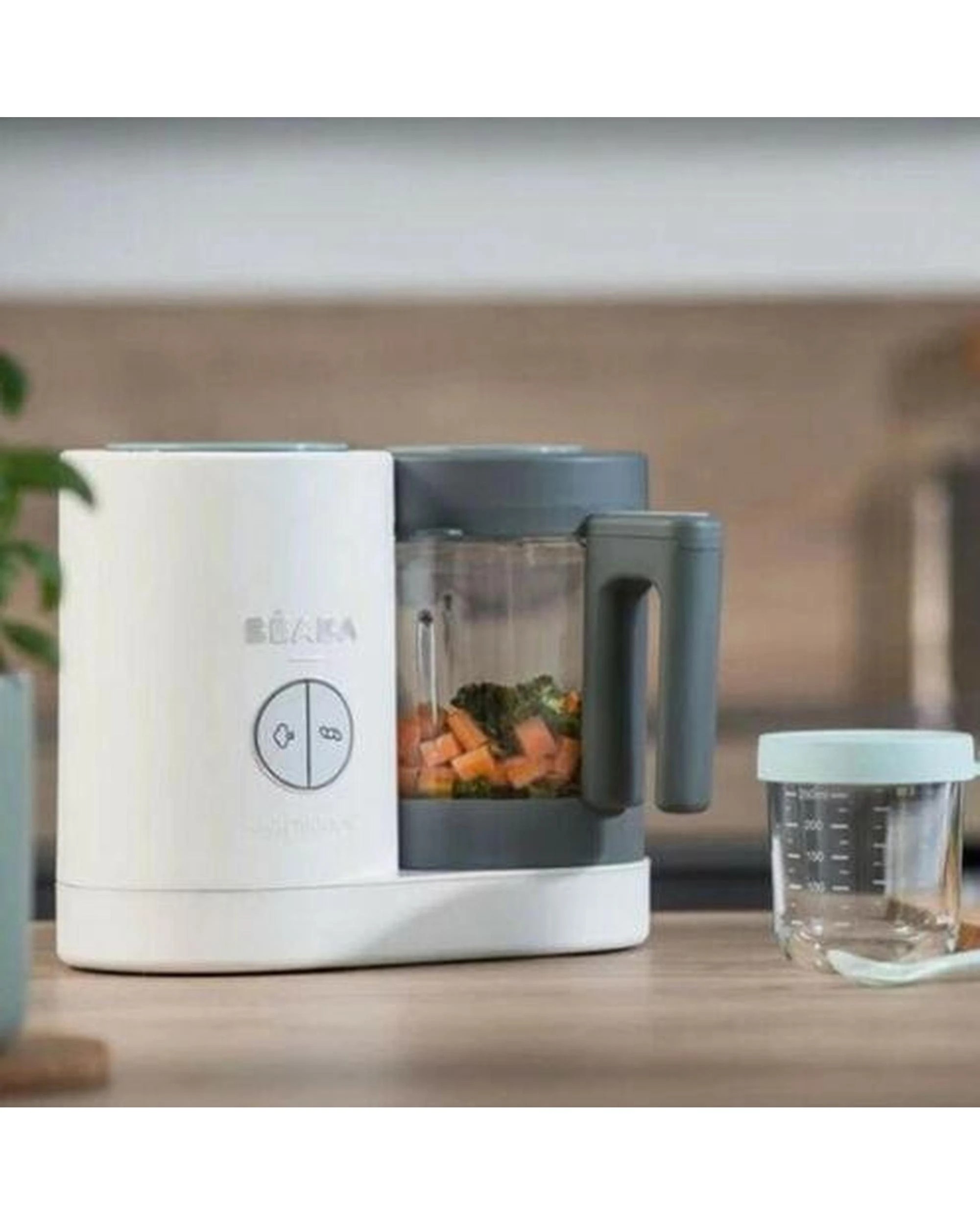 7 Beaba Babycook Neo Baby Food Processor Steam Cook Blend White  Grey, 7 of 8