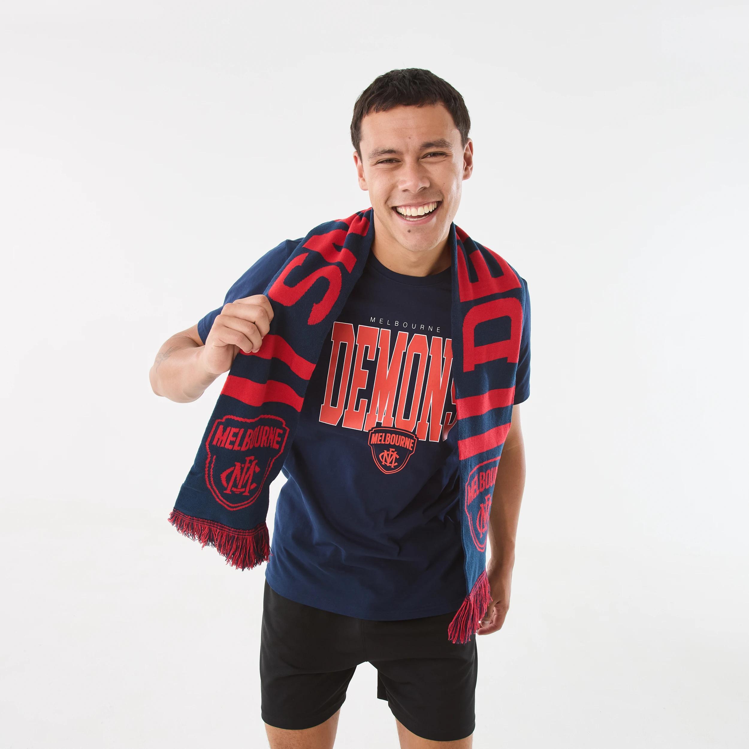 4 Official AFL Adult Scarf Melbourne, 4 of 4