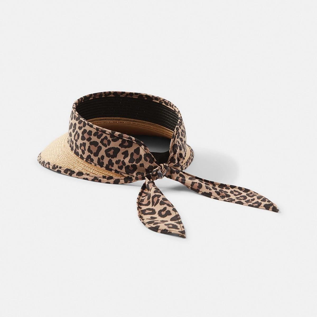 2 Leopard Trim Visor Leopard, 2 of 4