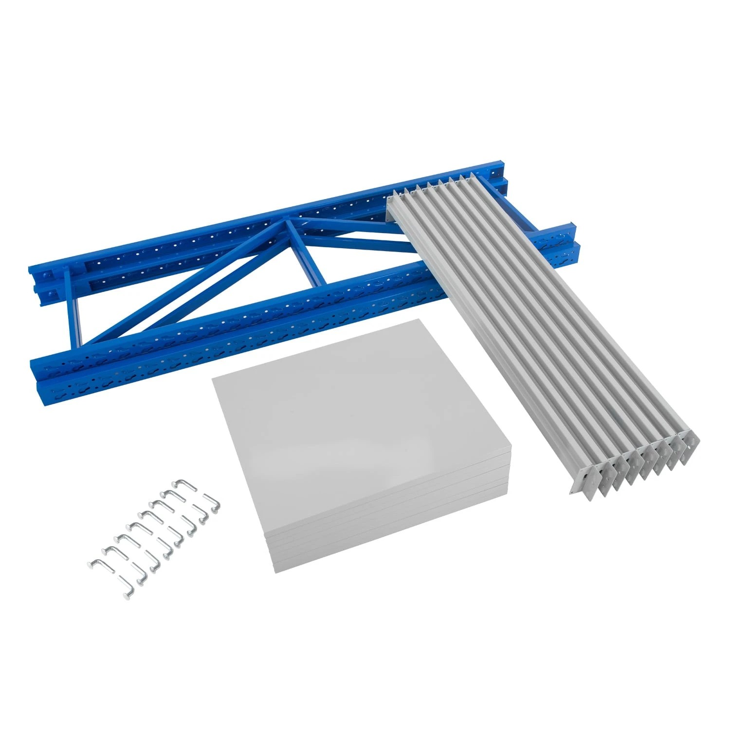 9 Centurion Standard 2 Bay 4M Wide Heavy DutyShelving 400kg - Blue, 9 of 9