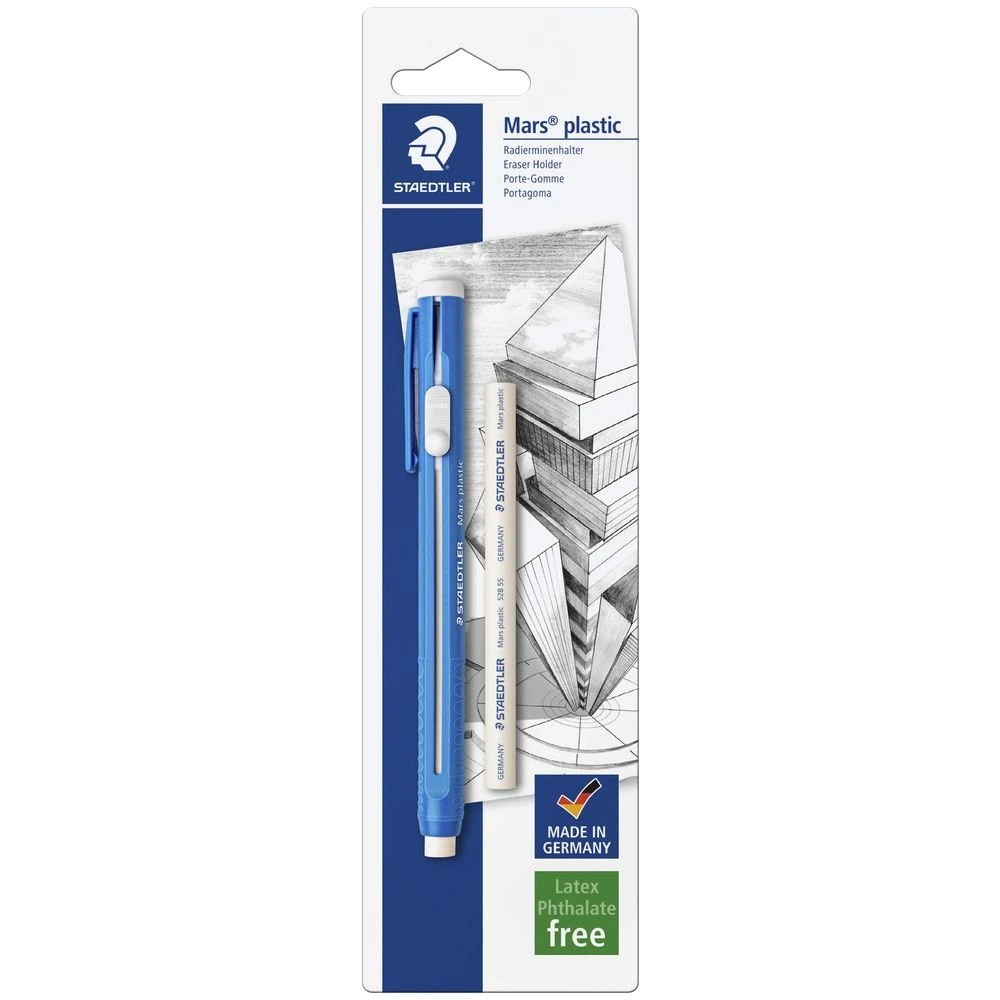 2 Staedtler Mars Plastic Eraser Holder, 2 of 5