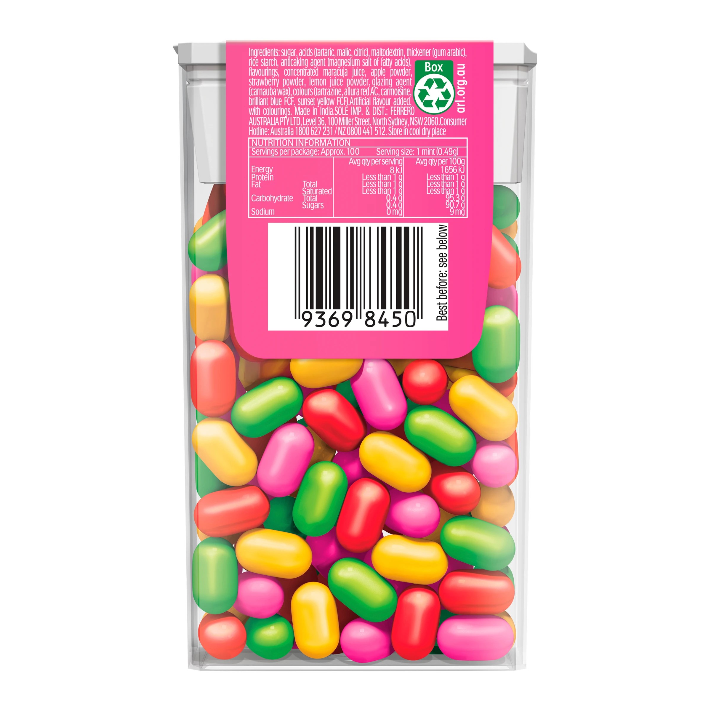 2 Tic Tac Fruit Adventure Mints 49g, 2 of 8