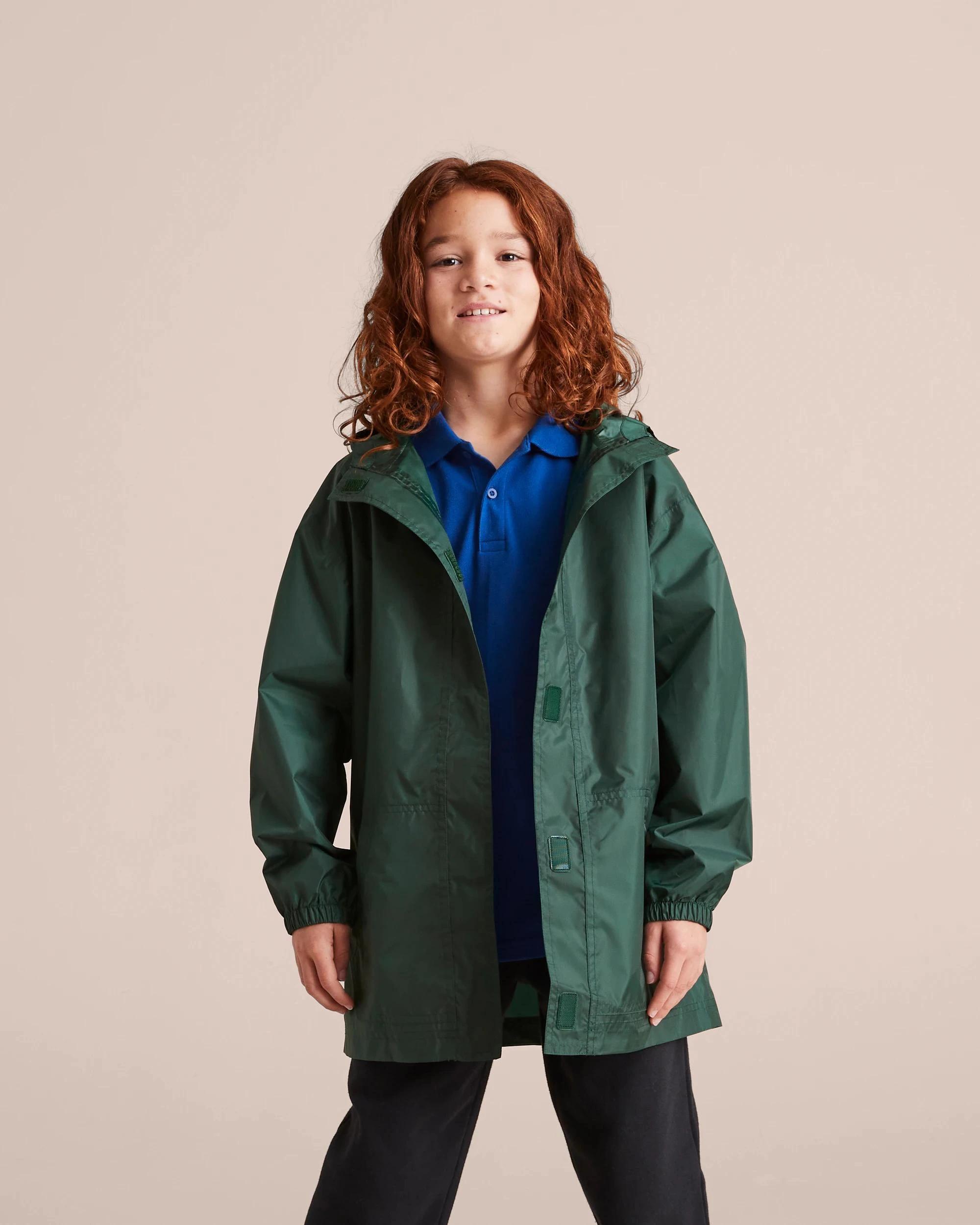 1 Target Kids Unisex Spray Jacket GREEN, 1 of 10