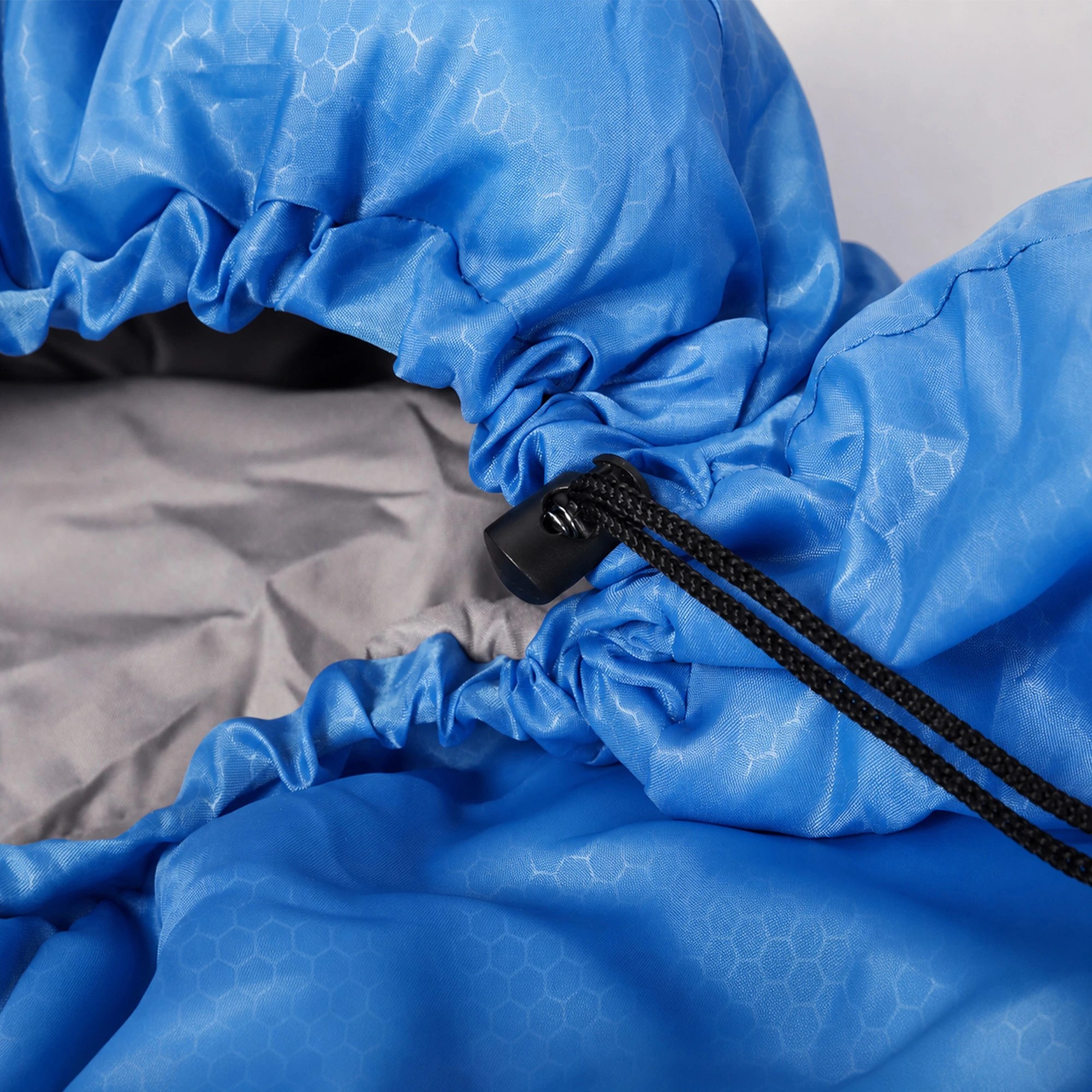 4 Mountview Sleeping Bag Extra Wide 230x100cm 3 Season Waterproof Hiking Blue, 4 of 8