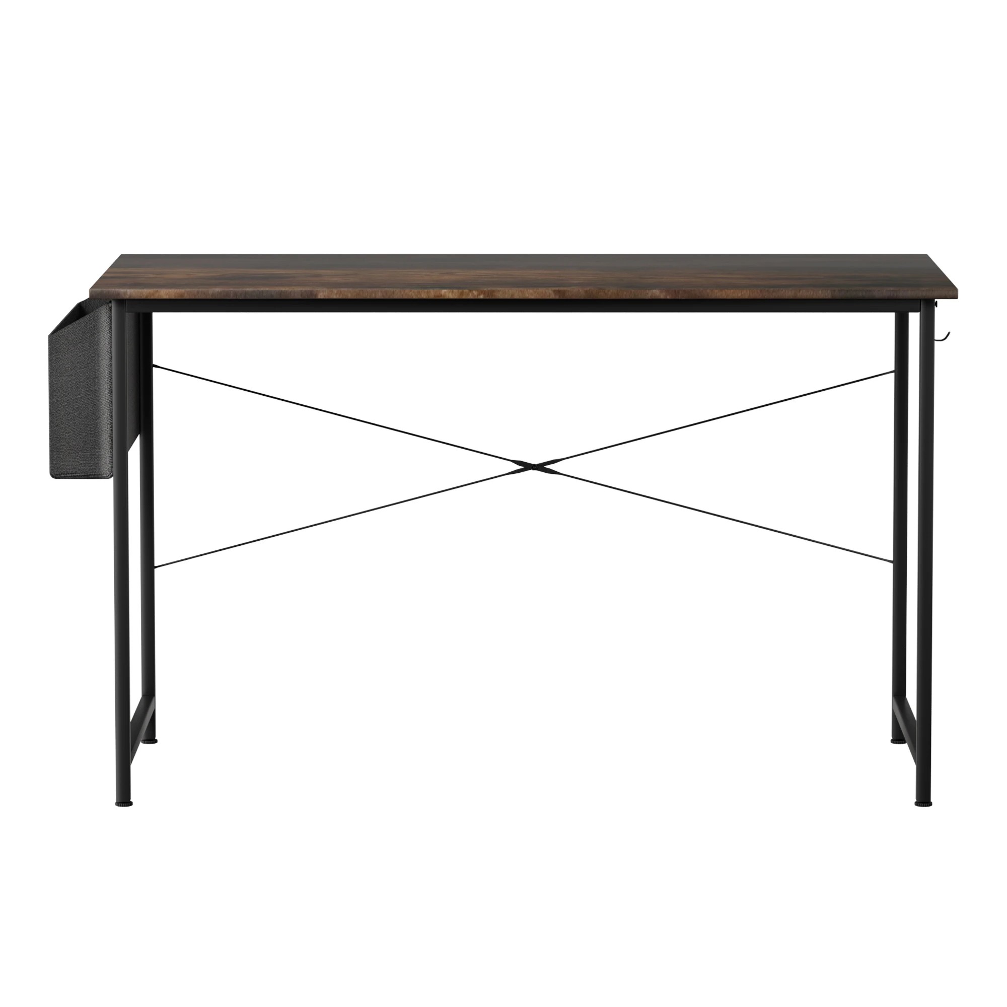 2 Levede Computer Desk - Black, 2 of 6