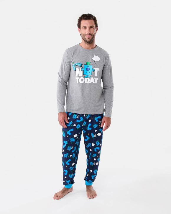 Mr Grumpy License Long Sleeve Pyjama Set