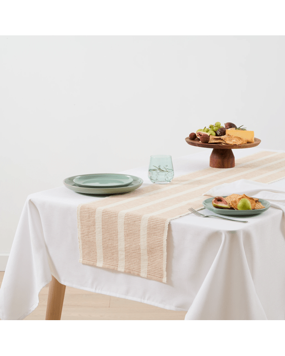 Sand Ribbed Table Runner