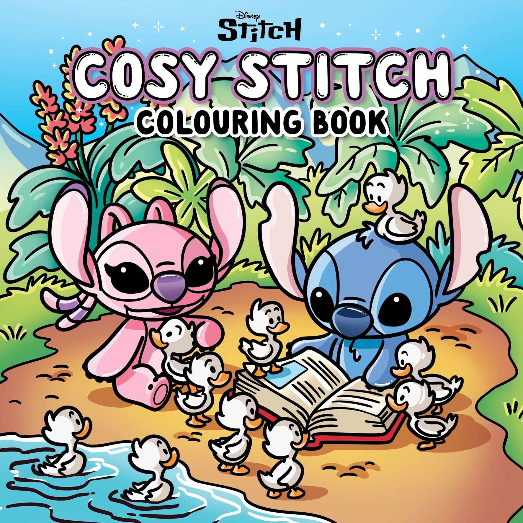 1 Disney Cosy Stitch Colouring Book, 1 of 1