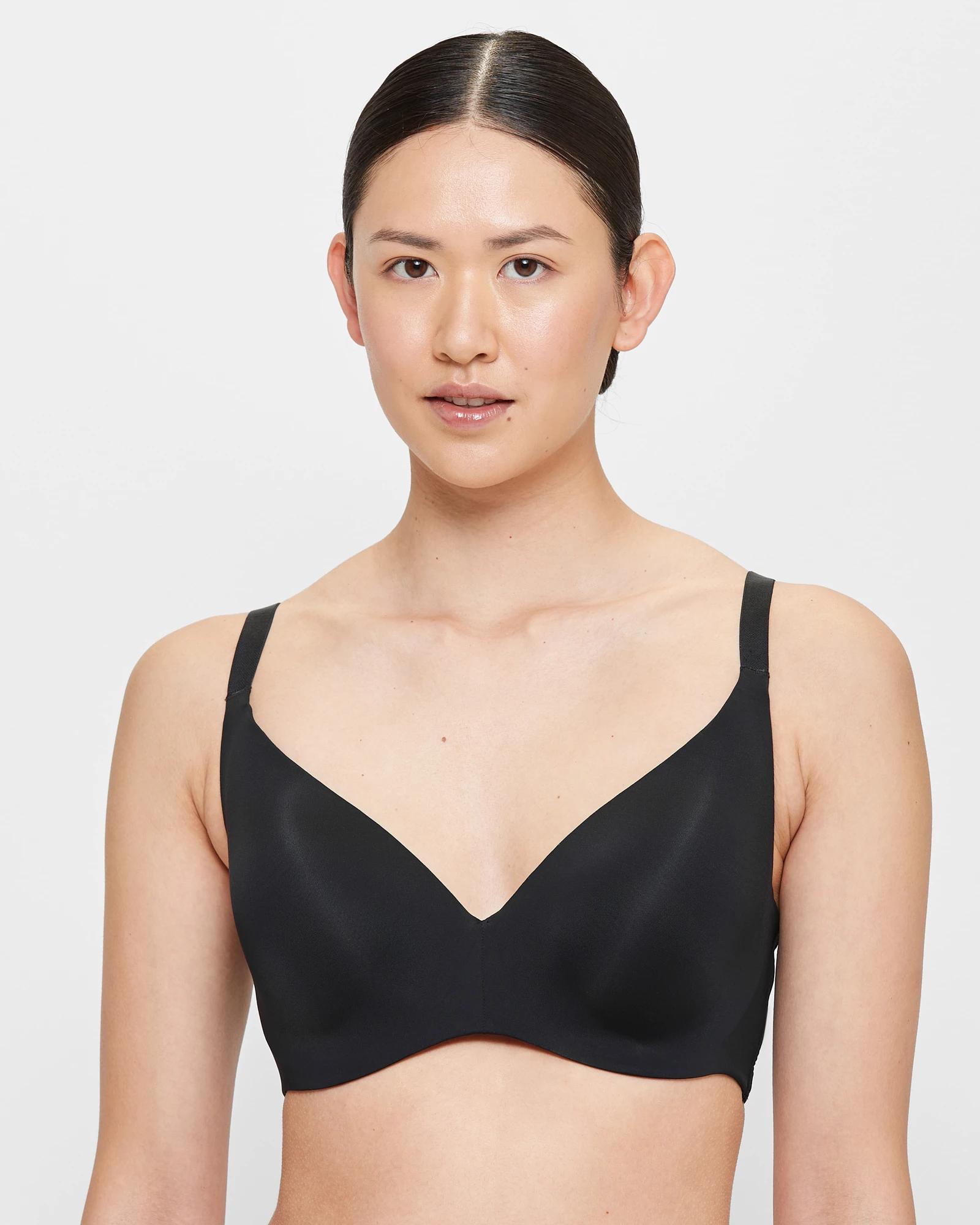 1 Target Woman Olivia Micro T-Shirt Bra BLACK, 1 of 3