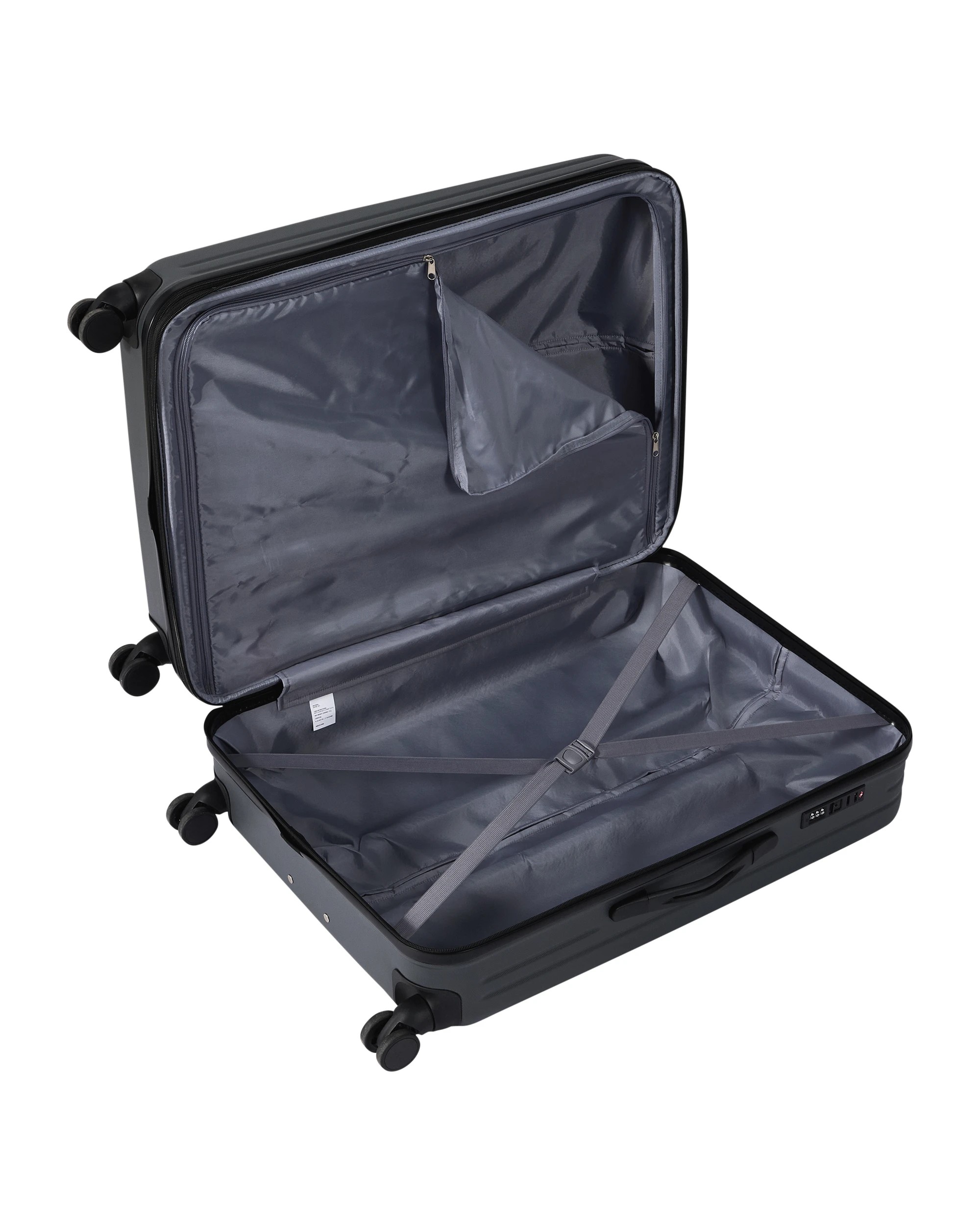 3 8 Wheels Hard Case - Charcoal, 3 of 7