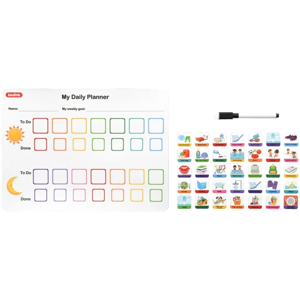 3 Kadink Daily Planner Chart, 3 of 3