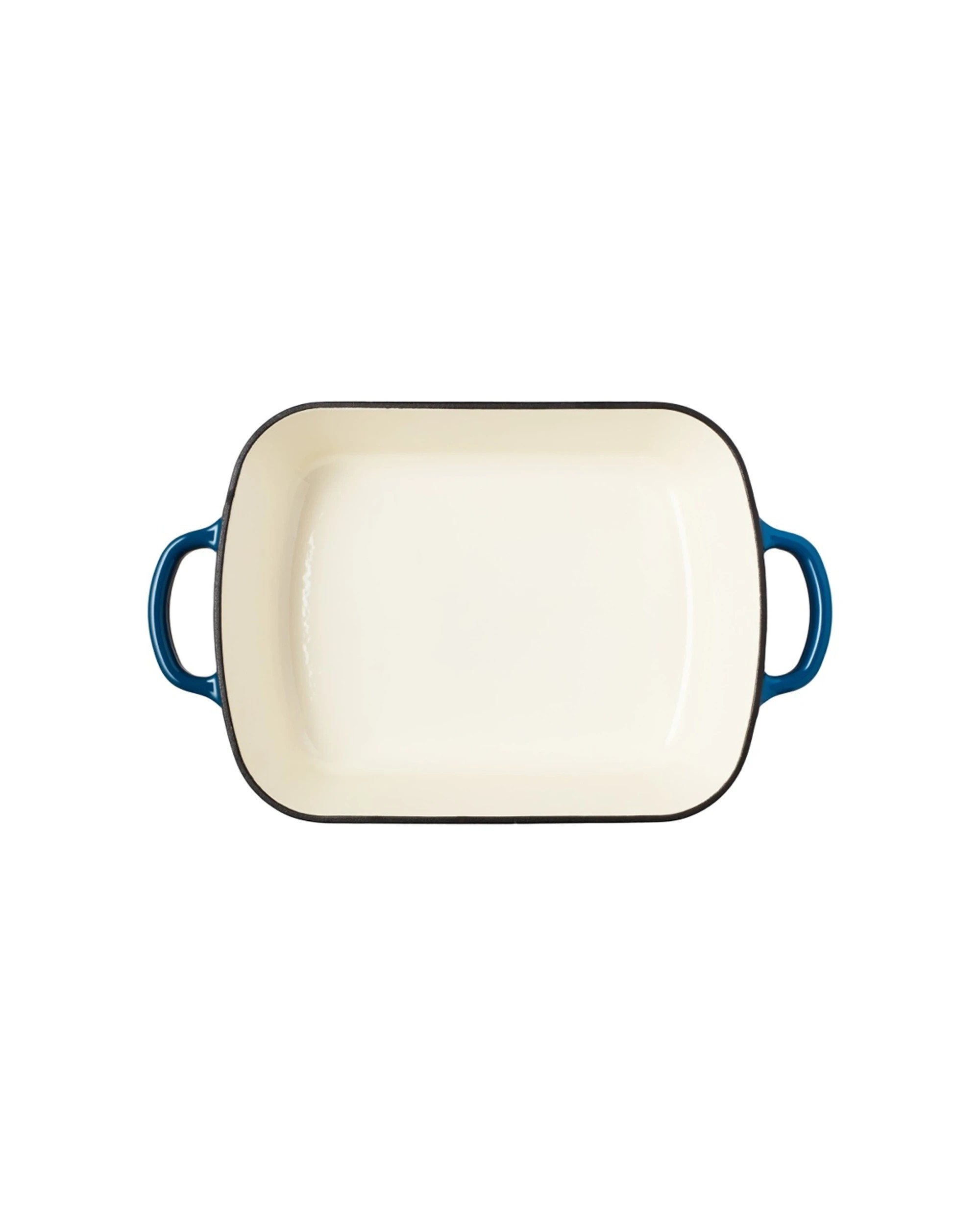 4 Maxwell & Williams Cast Iron Roaster Durable Oven Bakeware 33x25cm/5L Midnight - Blue, 4 of 6